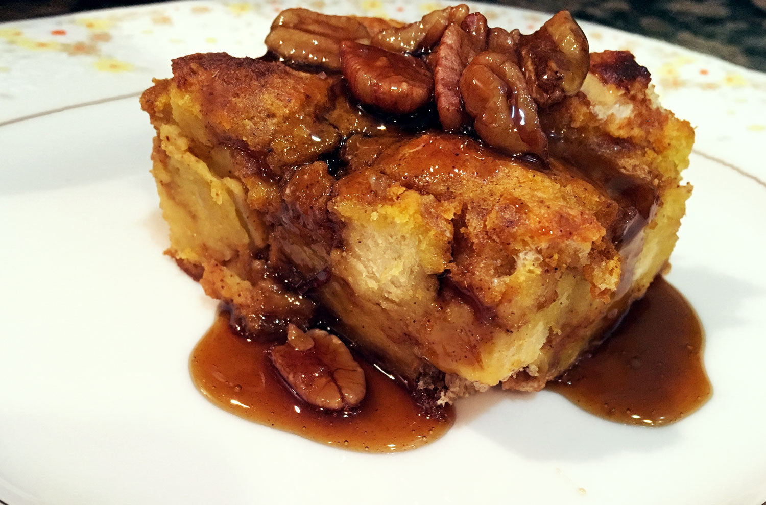 Pumpkin Pecan Bread Pudding Recipe