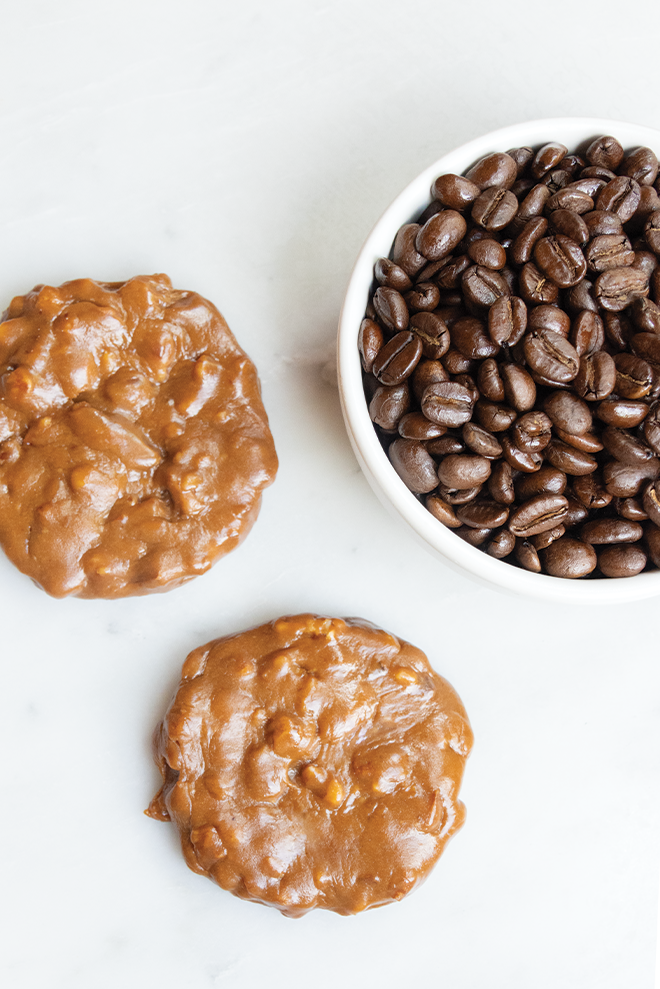 Creamy Café au Lait Pralines