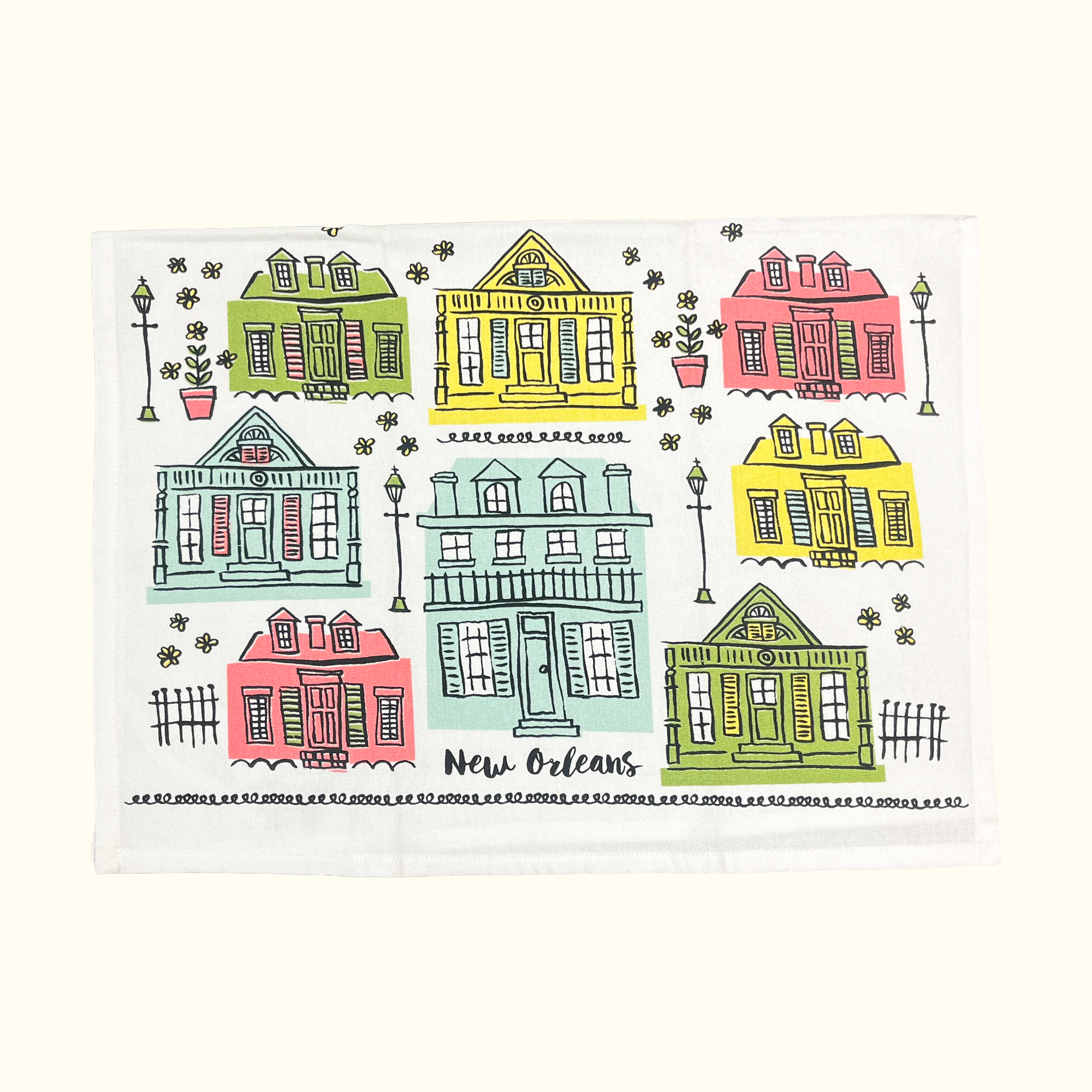 Creole Cottages Kitchen Towel