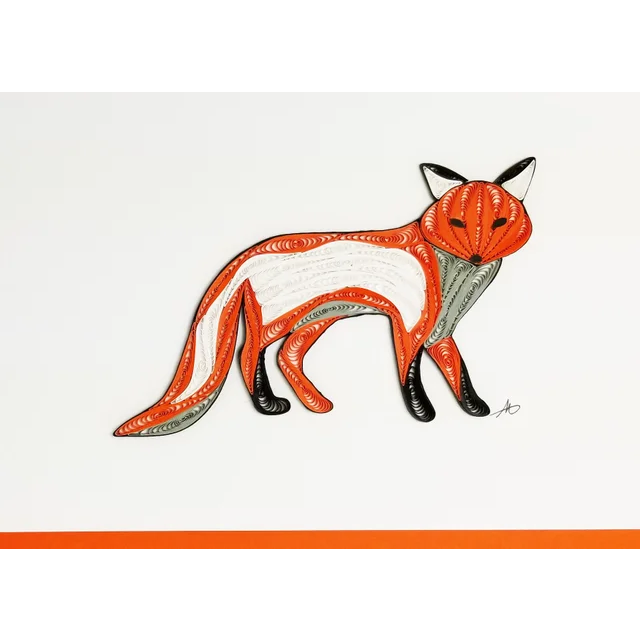 Fox Greeting Card - Aunt Sally’s Pralines
