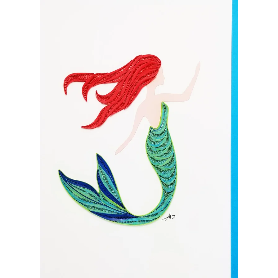 Mermaid Greeting Card - Aunt Sally’s Pralines