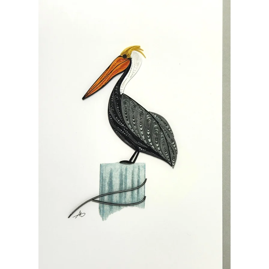 Pelican Greeting Card - Aunt Sally’s Pralines