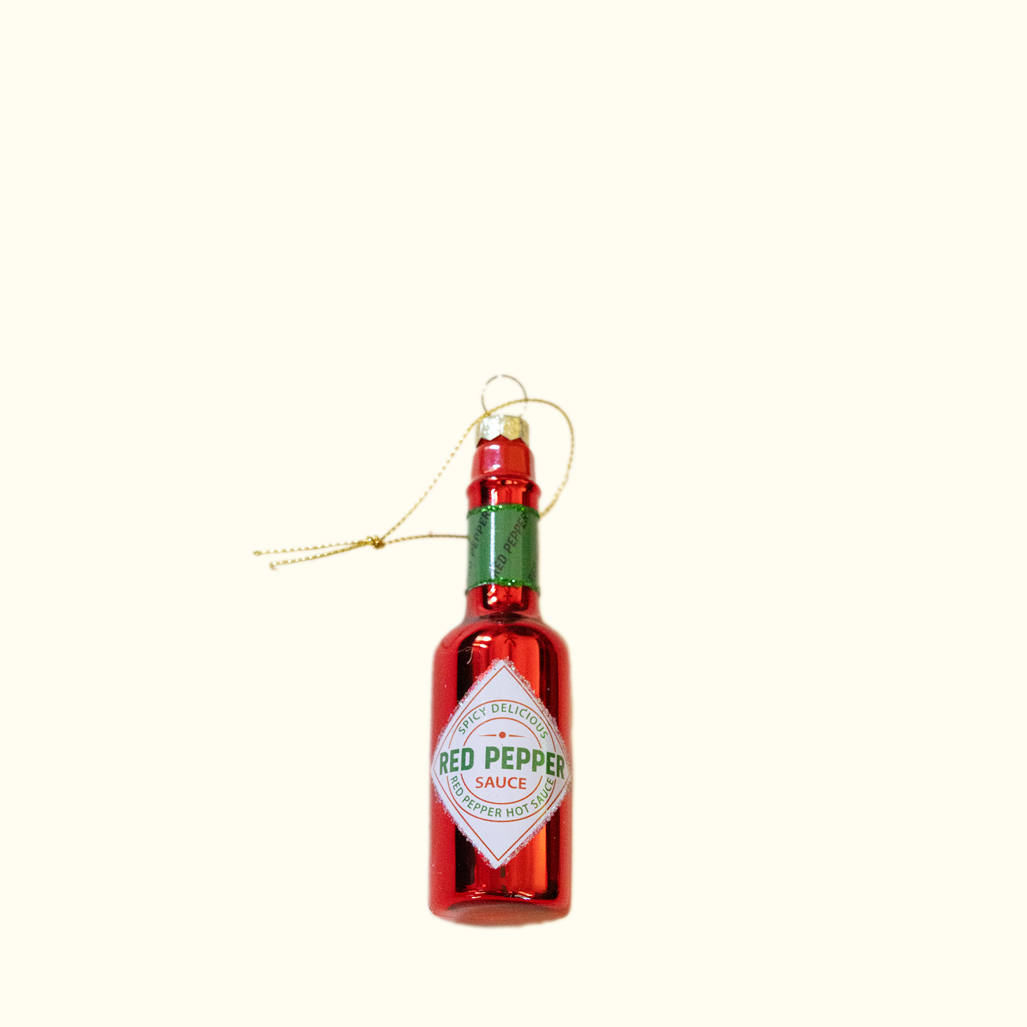 Hot Sauce Ornament - Aunt Sally’s Pralines