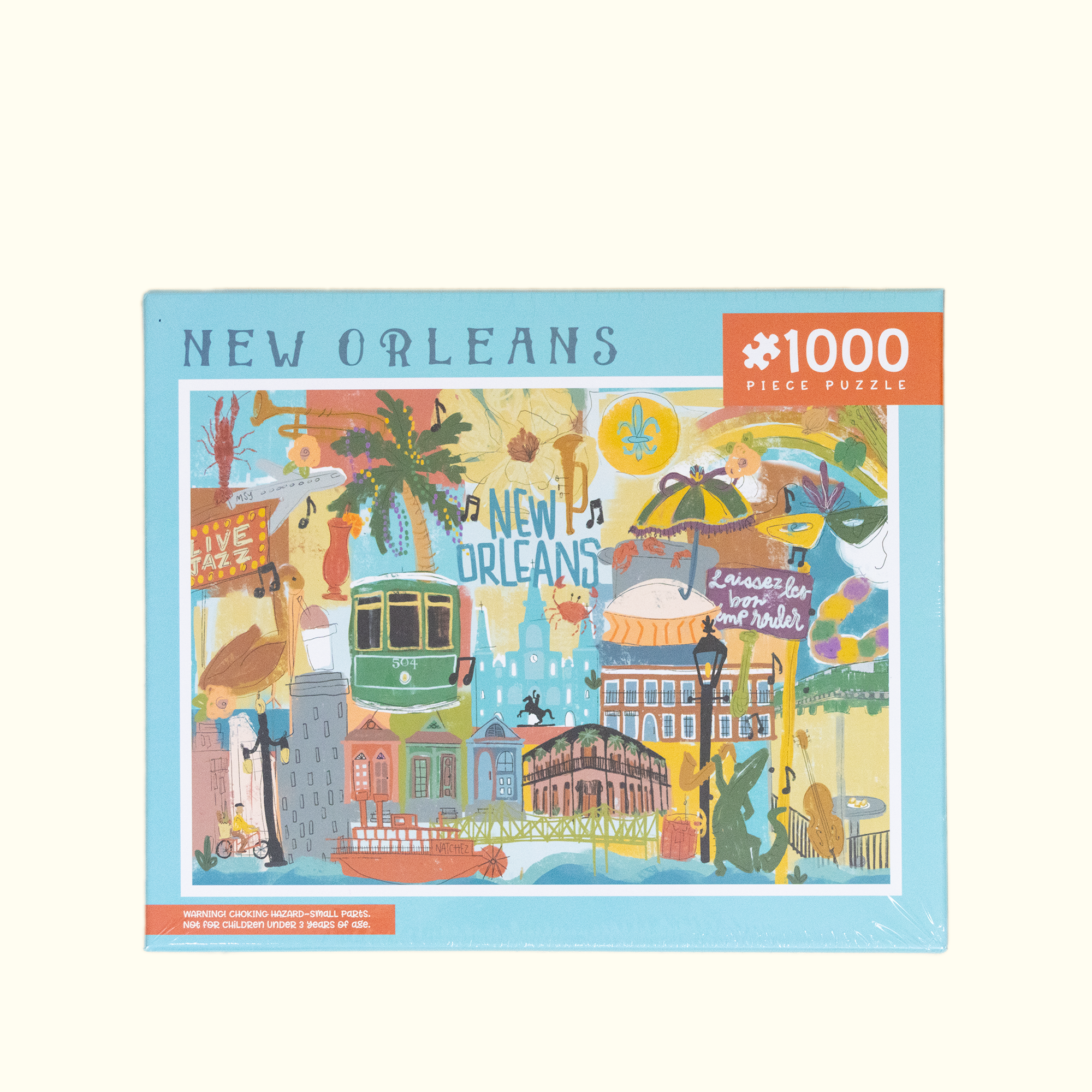 New Orleans 1,000 Piece Jigsaw Puzzle Aunt Sally's Pralines