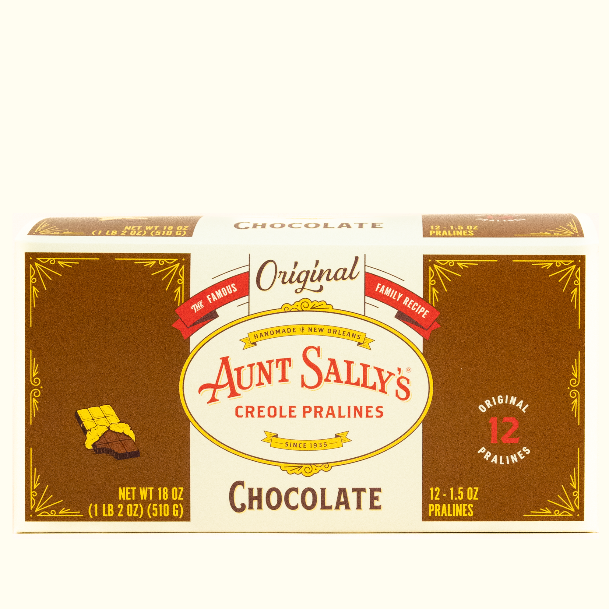 Original Chocolate Pralines - Aunt Sally’s Pralines