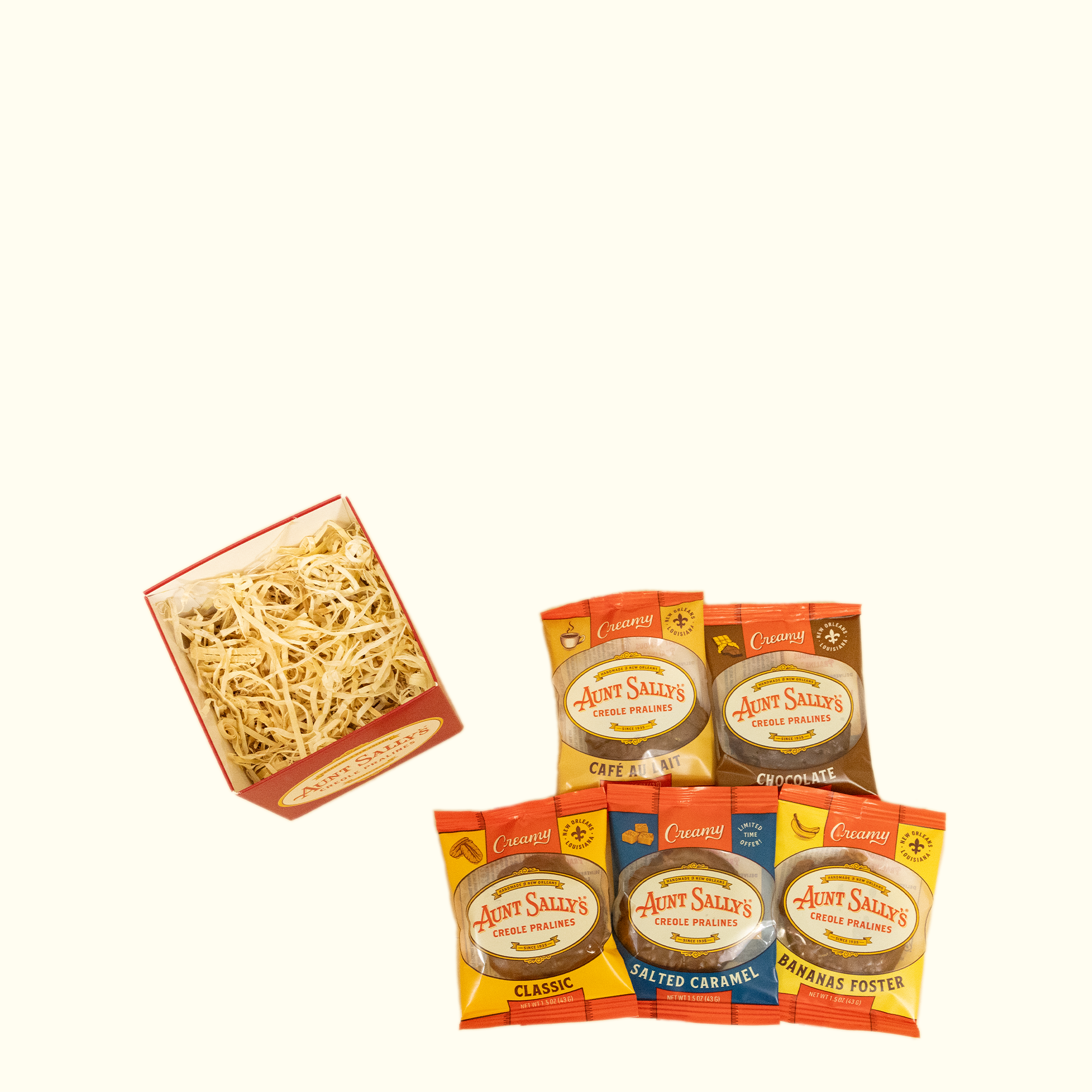 Treat Sampler Gift Basket - Aunt Sally’s Pralines