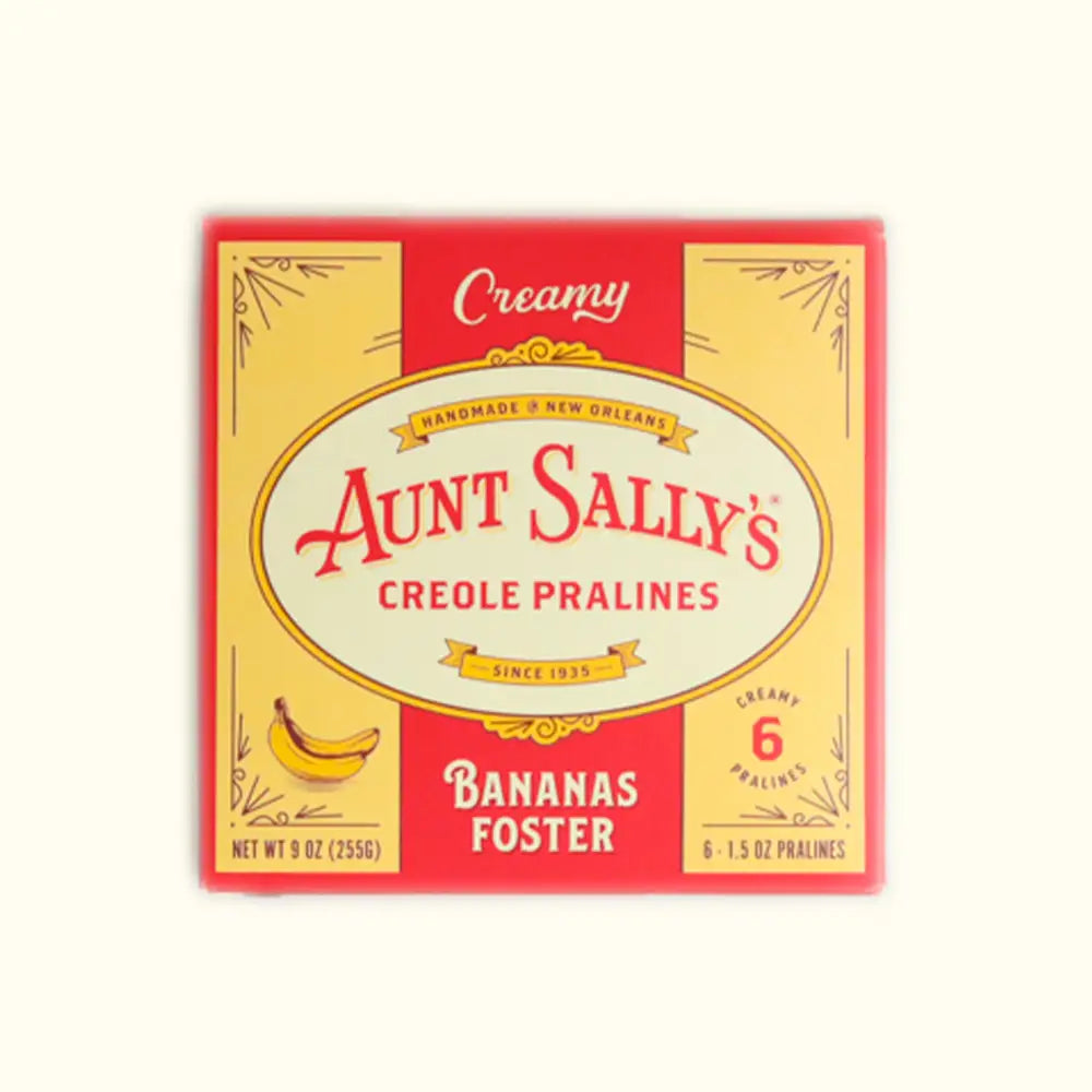 Creamy Bananas Foster Pralines - Box of 6 - Aunt Sally’s Pralines