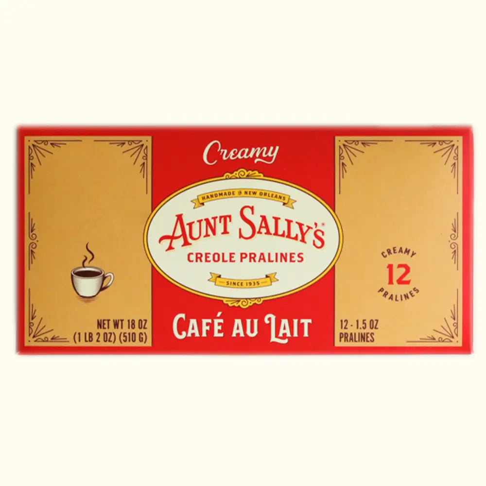 Creamy Café au Lait Pralines - Box of 12 - Aunt Sally’s Pralines