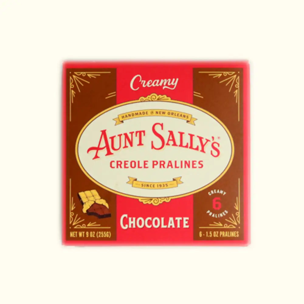 Creamy Chocolate Pralines - Box of 6 - Aunt Sally’s Pralines
