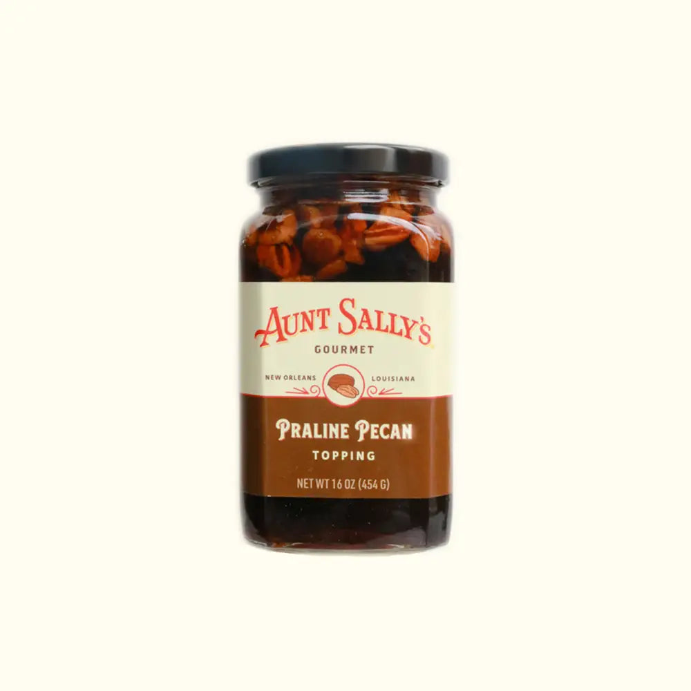 Praline Pecan Topping - 16 oz. (454 g) Aunt Sally’s Pralines