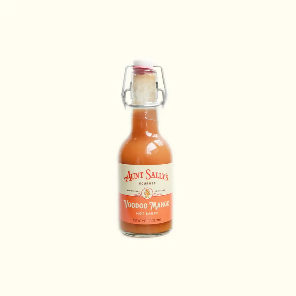 Voodoo Mango Hot Sauce - New 9 fl. oz. (267 mL) - Aunt Sally’s Pralines
