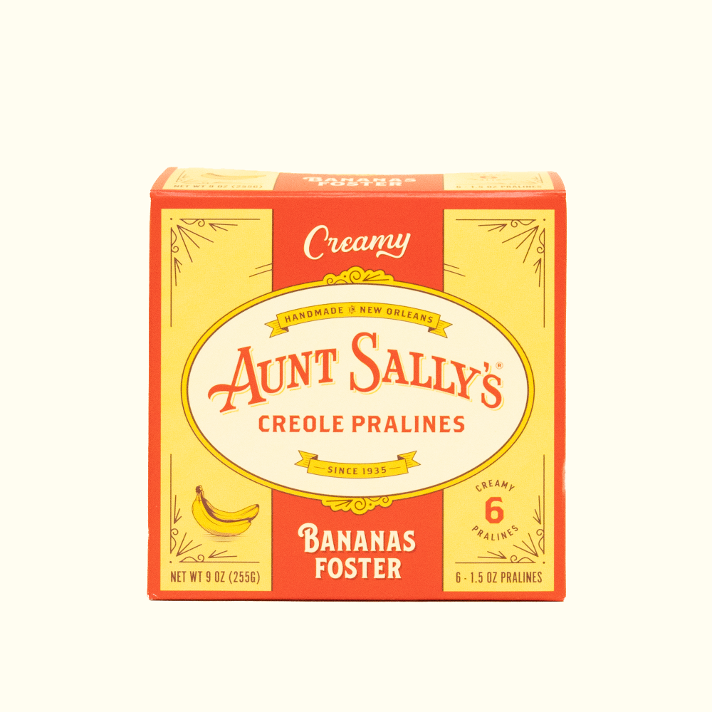 Creamy Bananas Foster Pralines - Aunt Sally’s Pralines