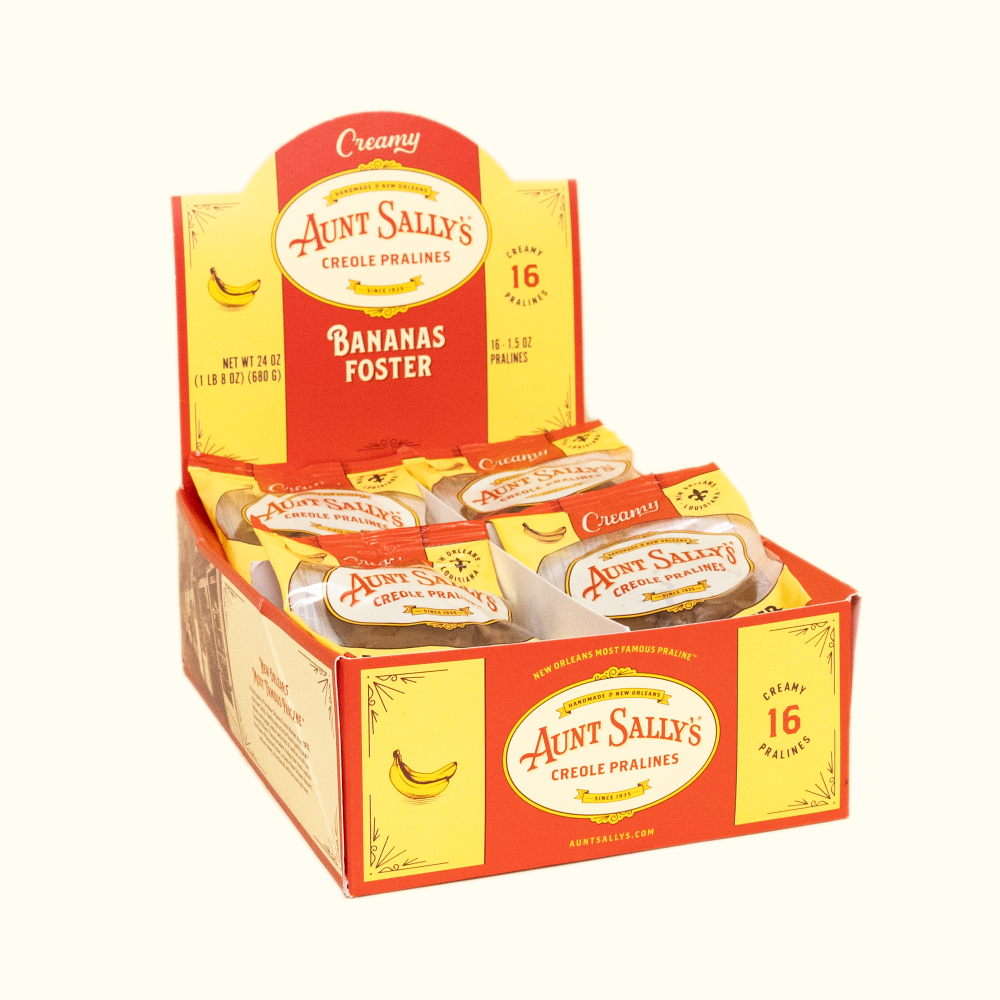 Creamy Bananas Foster Pralines - Aunt Sally’s Pralines