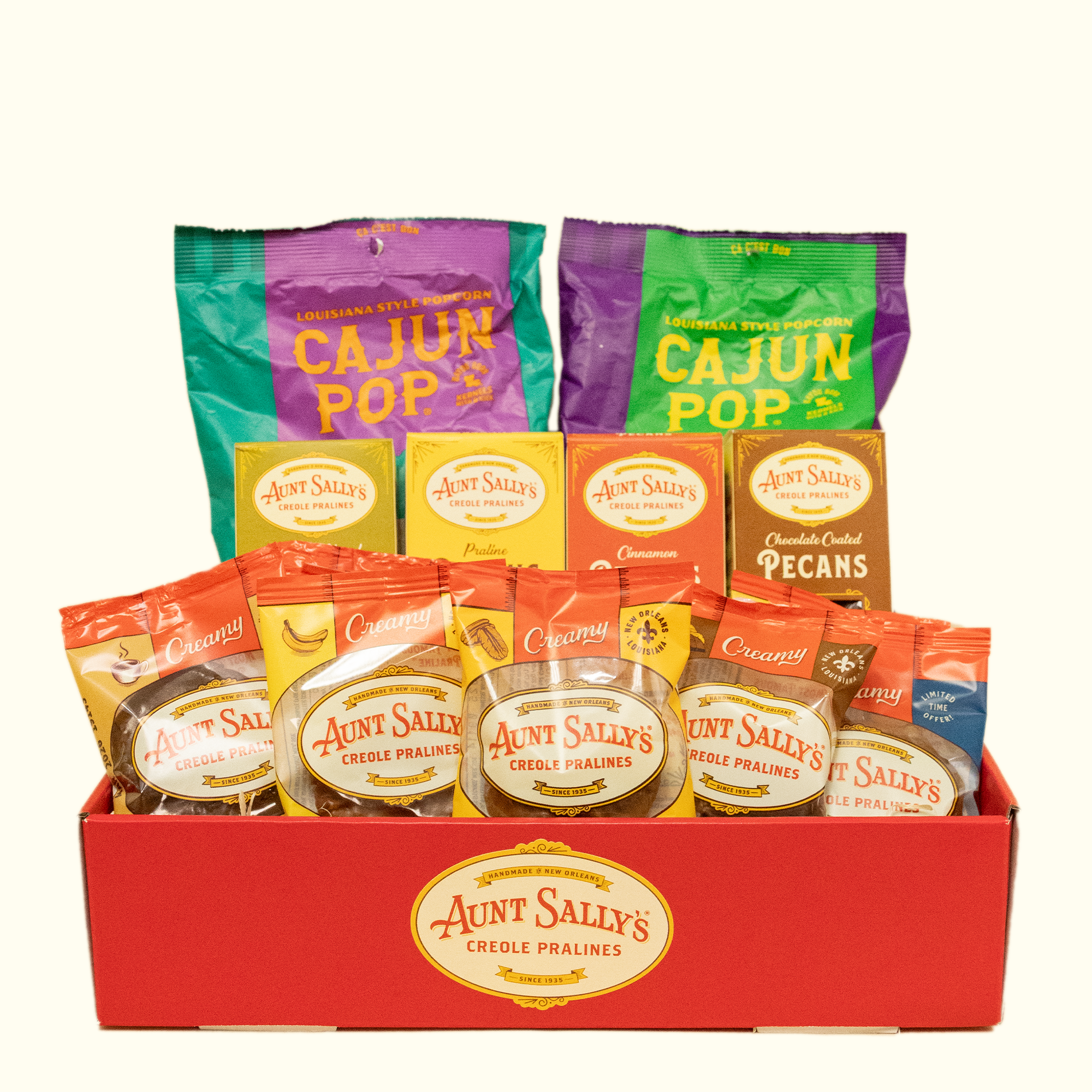Big Easy Gift Basket Aunt Sally’s Pralines