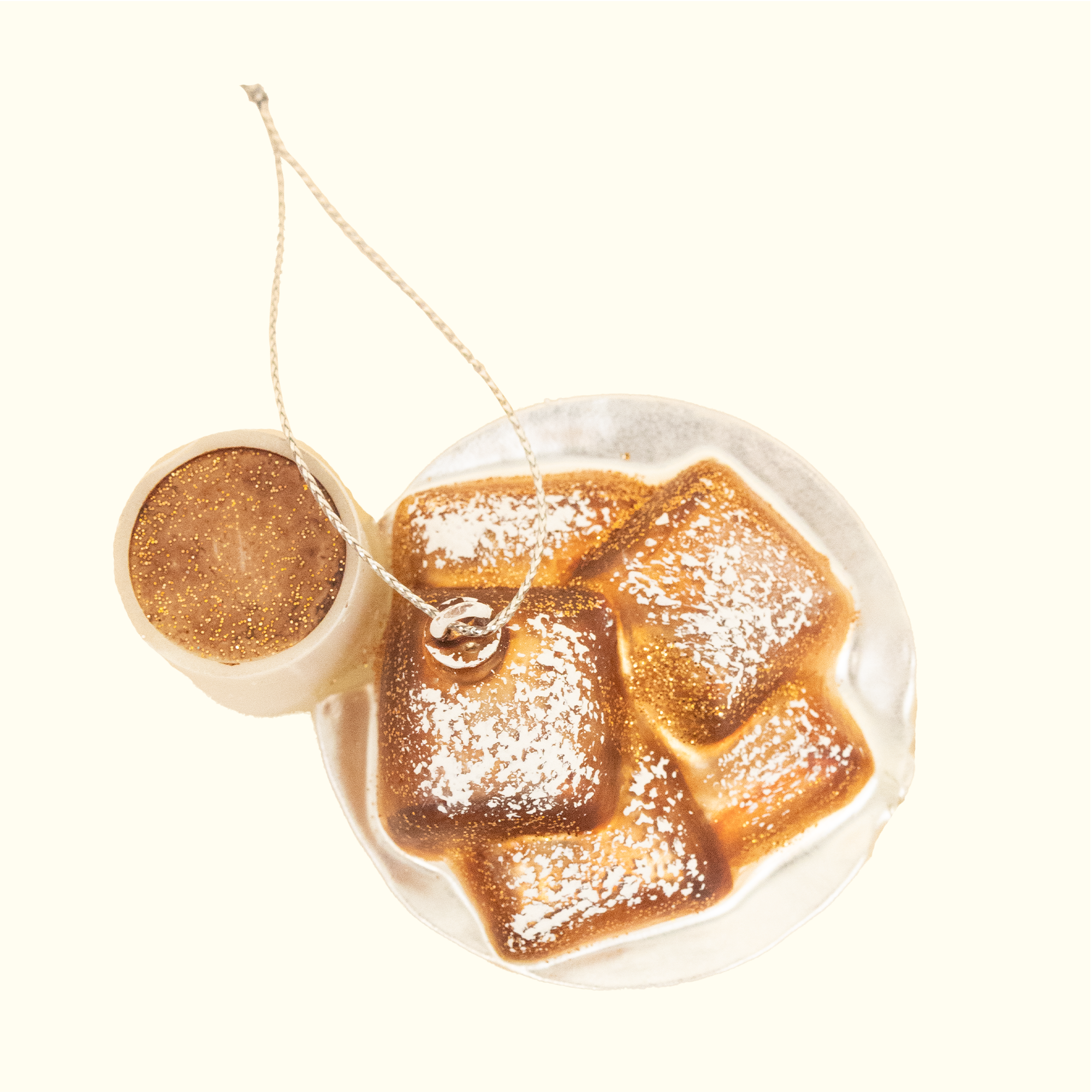 Beignets and Coffee Ornament - Aunt Sally’s Pralines