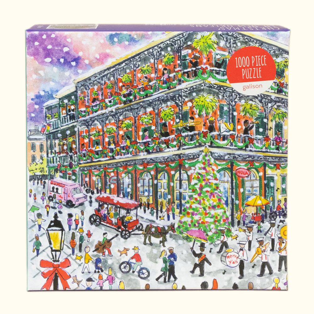 Christmas in New Orleans 1,000 Piece Jigsaw Puzzle - Aunt Sally’s Pralines