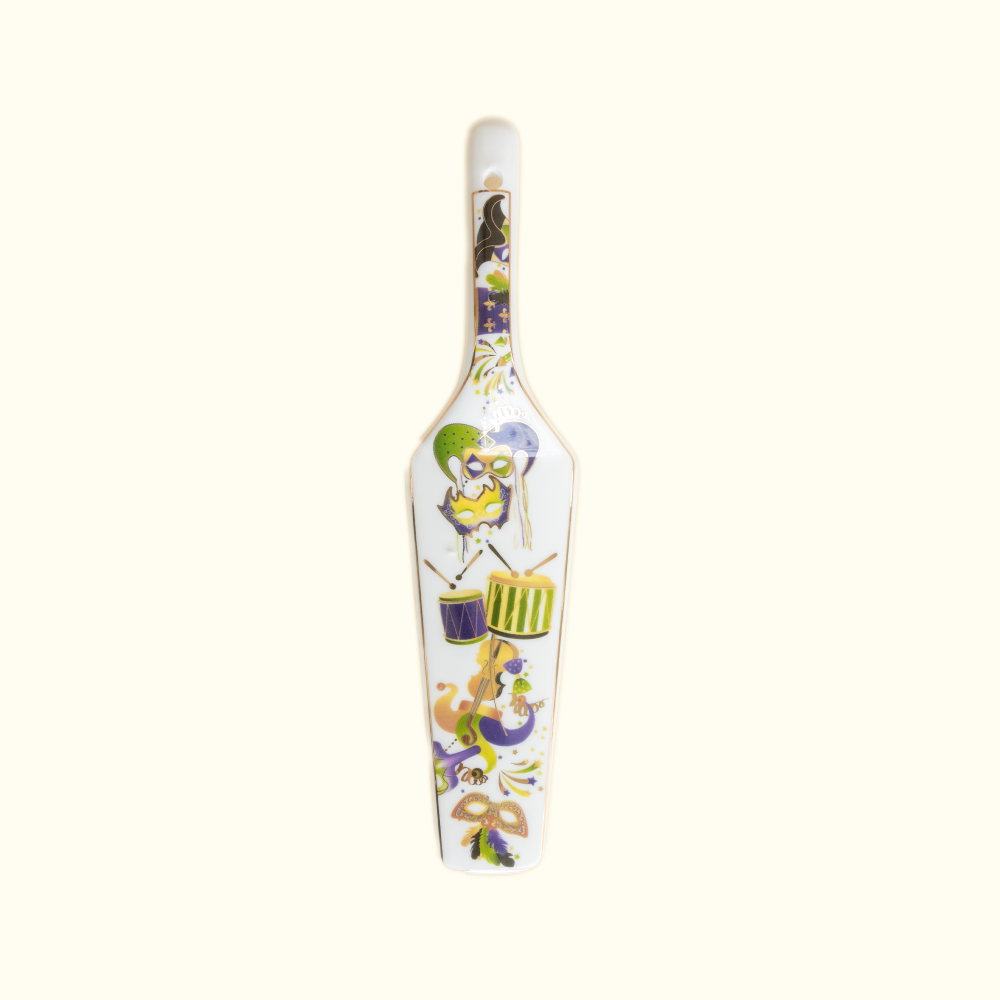 Mardi Gras Merriment King Cake Knife - Aunt Sally’s