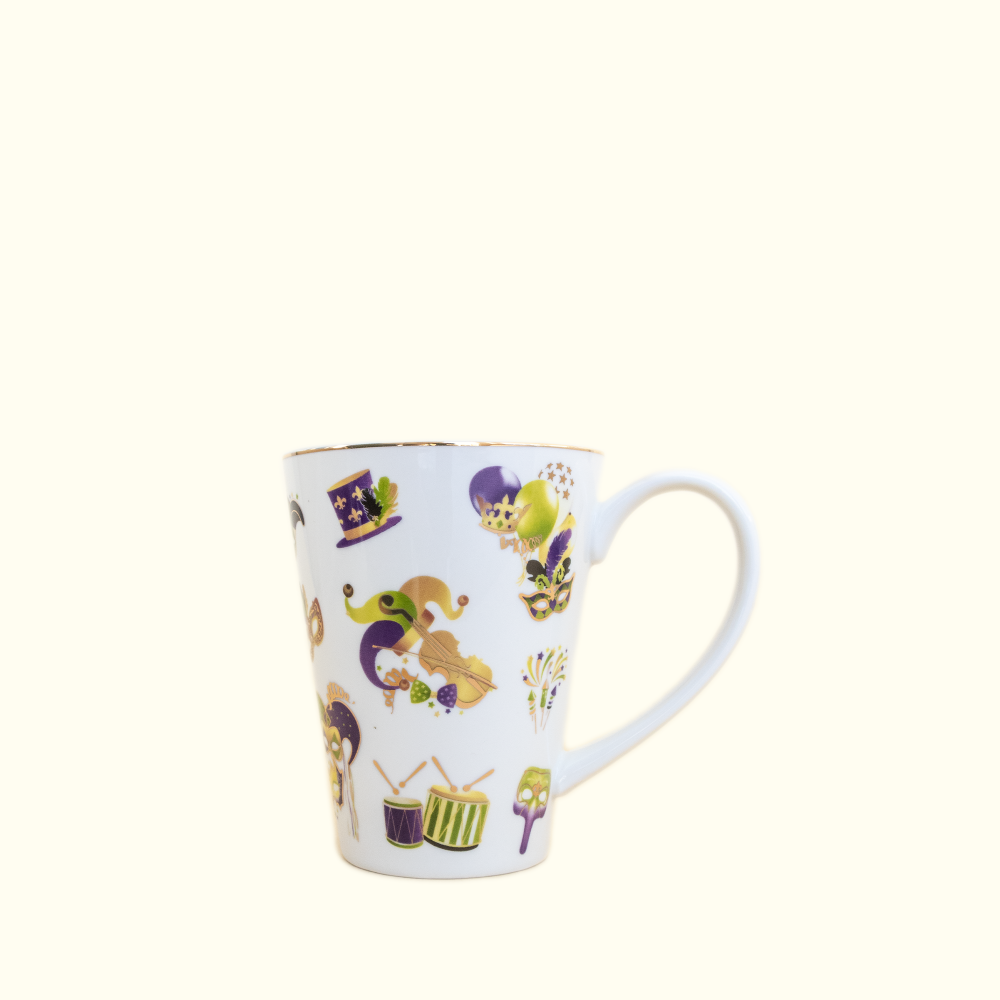 Mardi Gras Merriment Mug - Aunt Sally’s