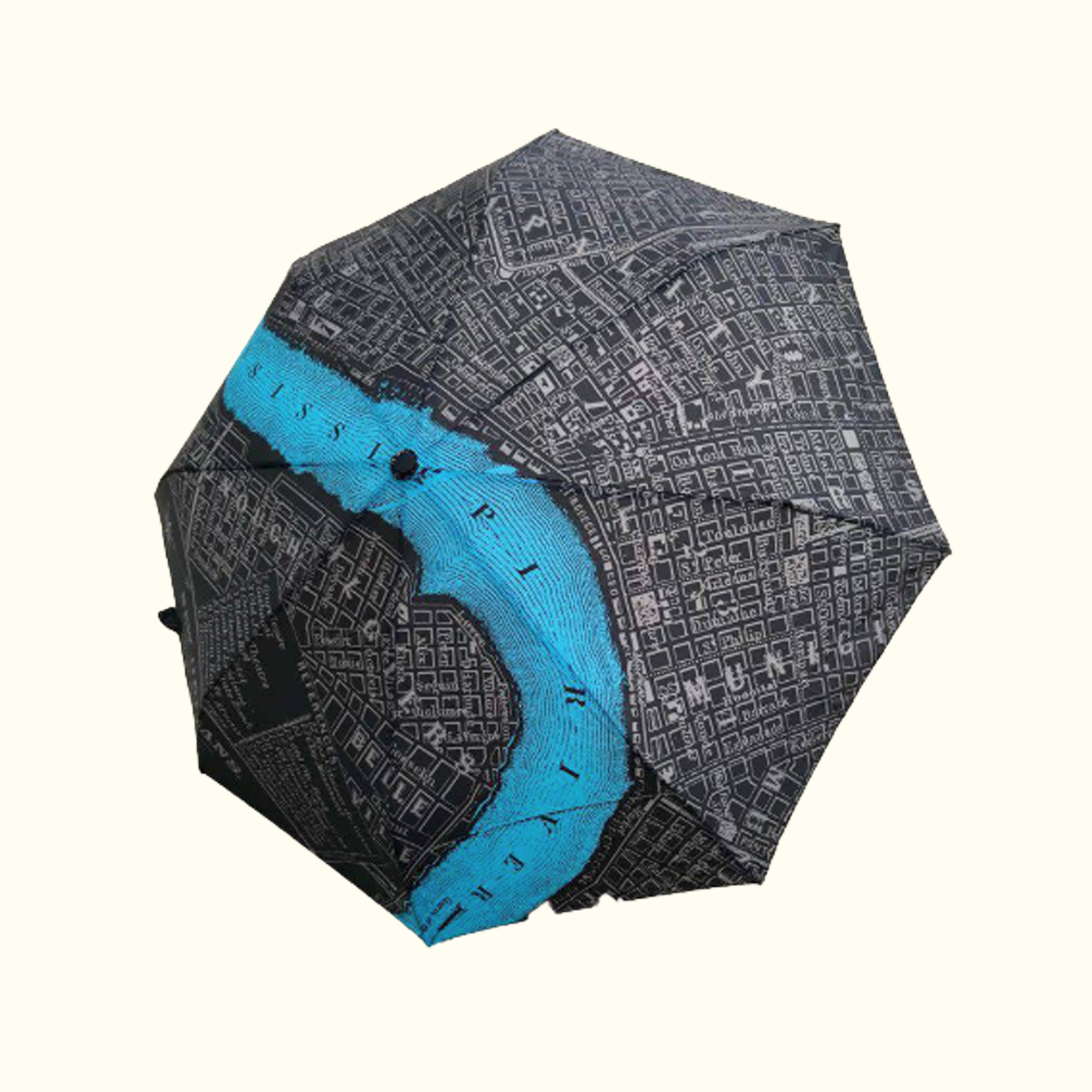 New Orleans Map Umbrella