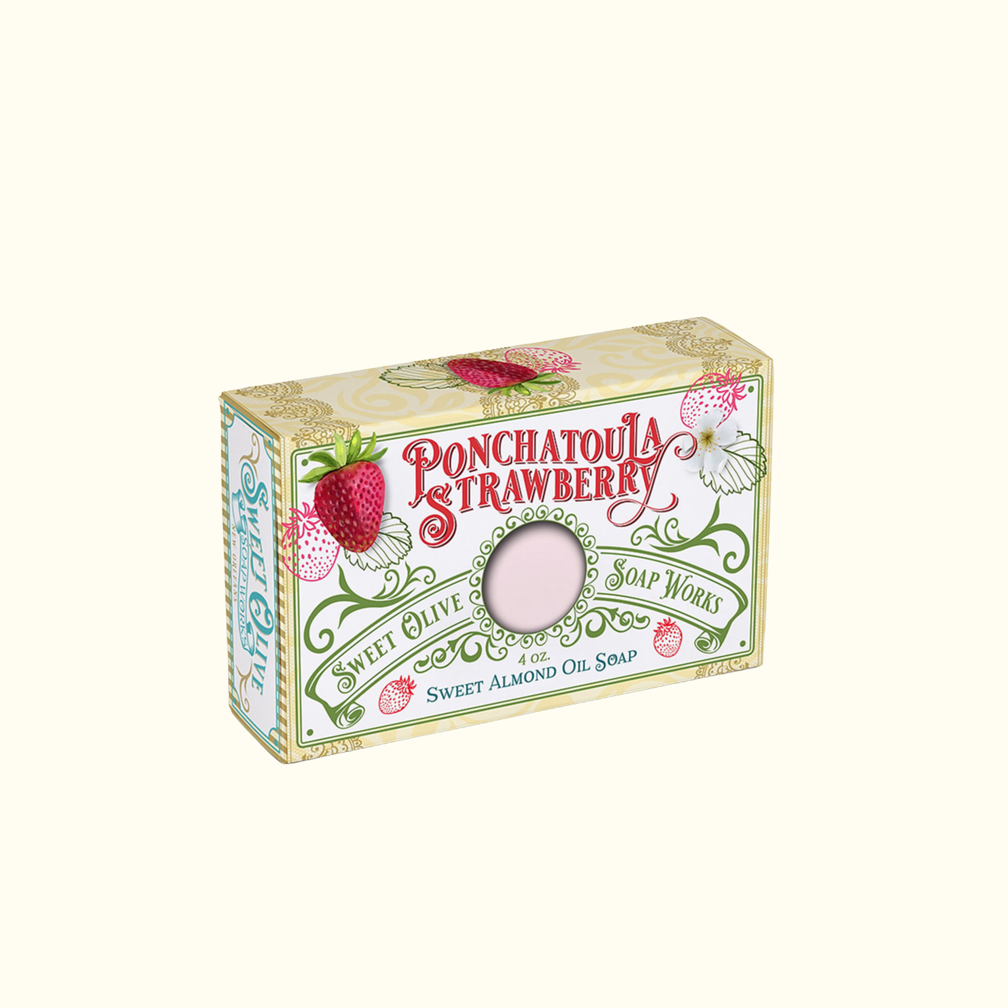 Ponchatoula Strawberry Sweet Almond Oil Soap