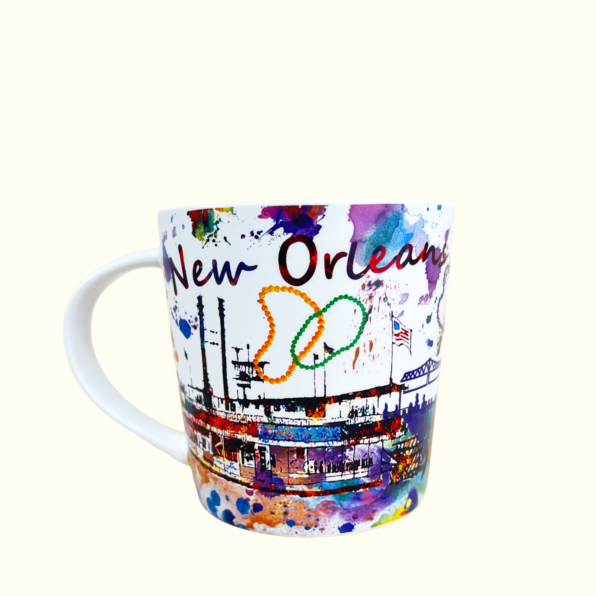 New Orleans Water Color Mug