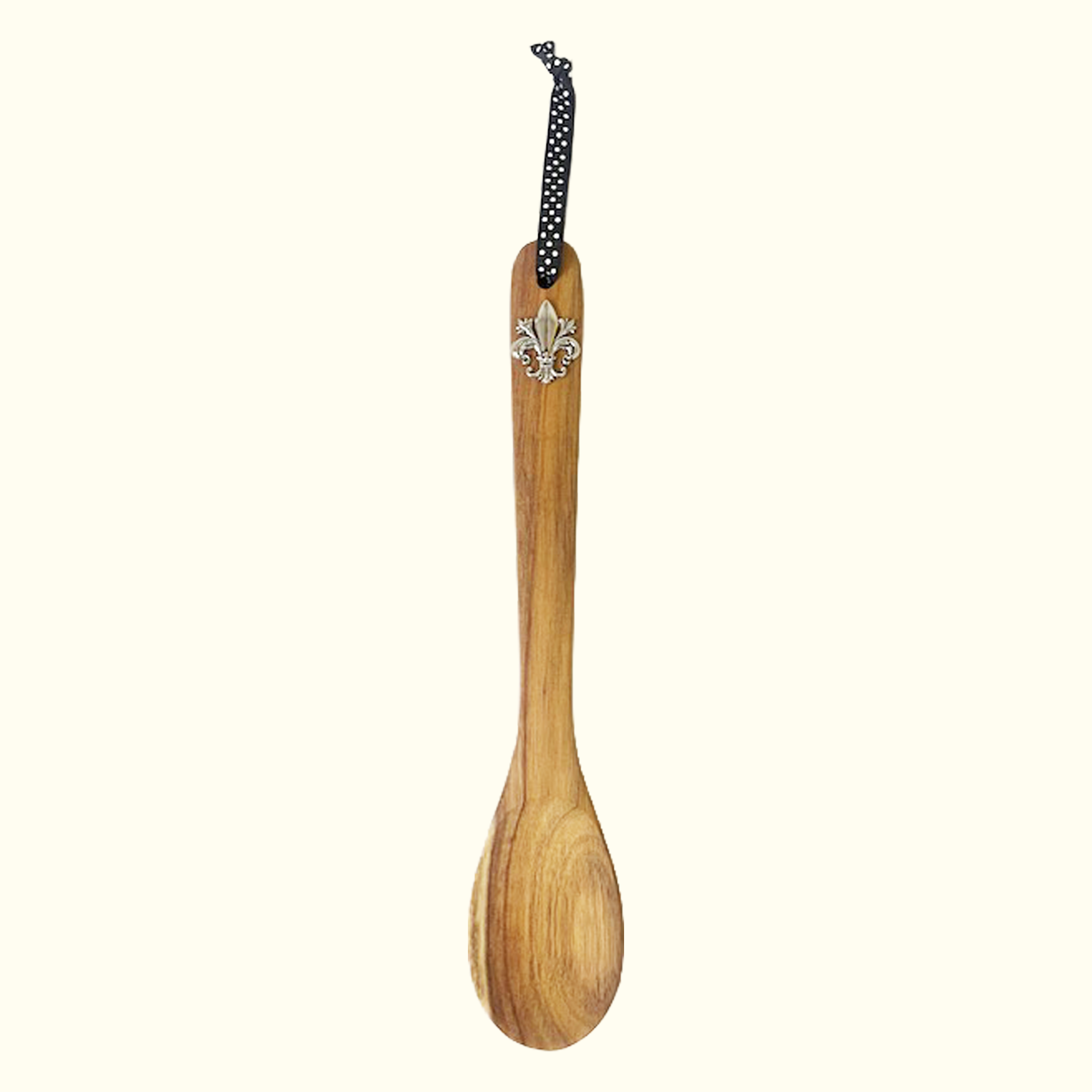 Fleur de Lis Wooden Spoon