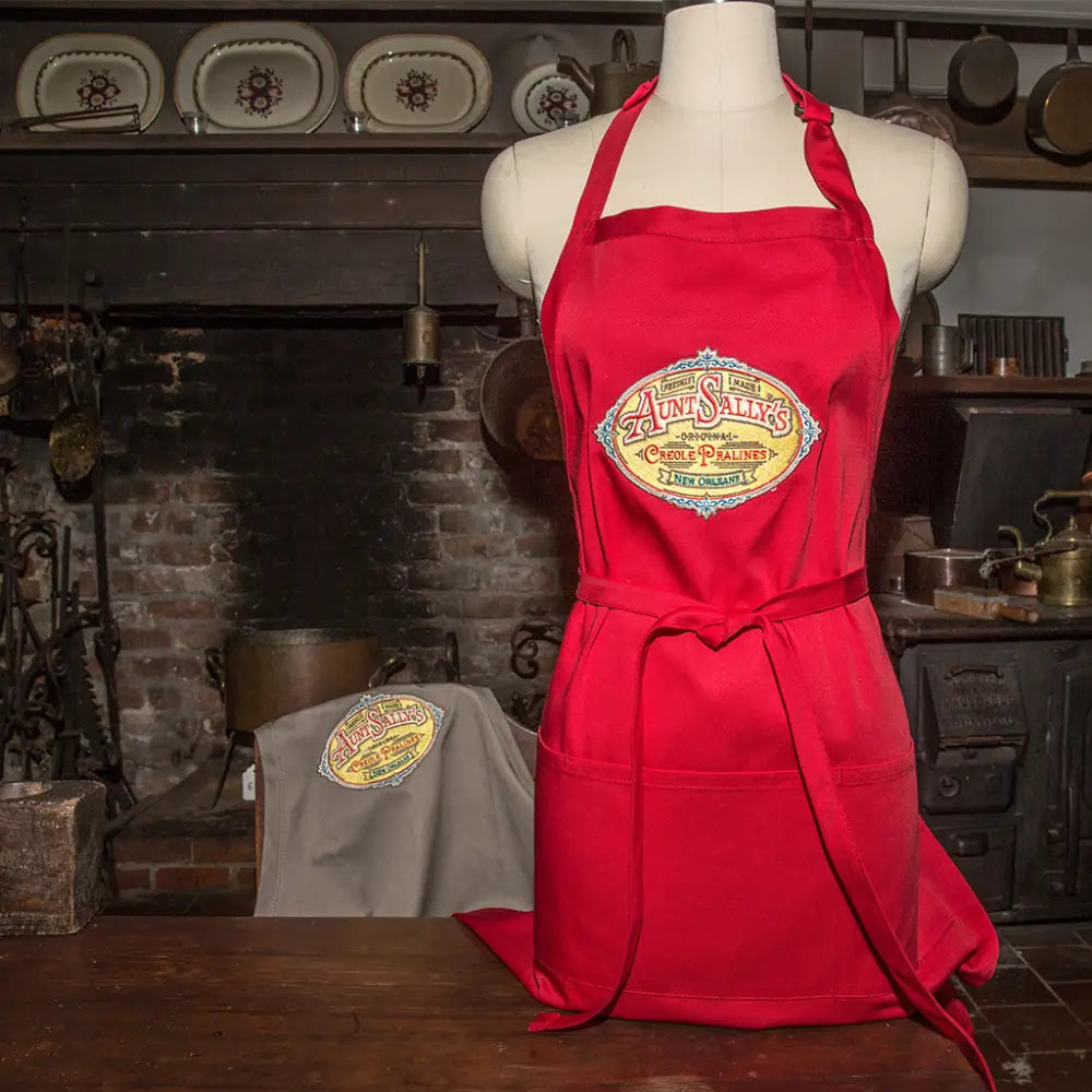 aunt-sally-s-logo-apron-aunt-sally-s-pralines