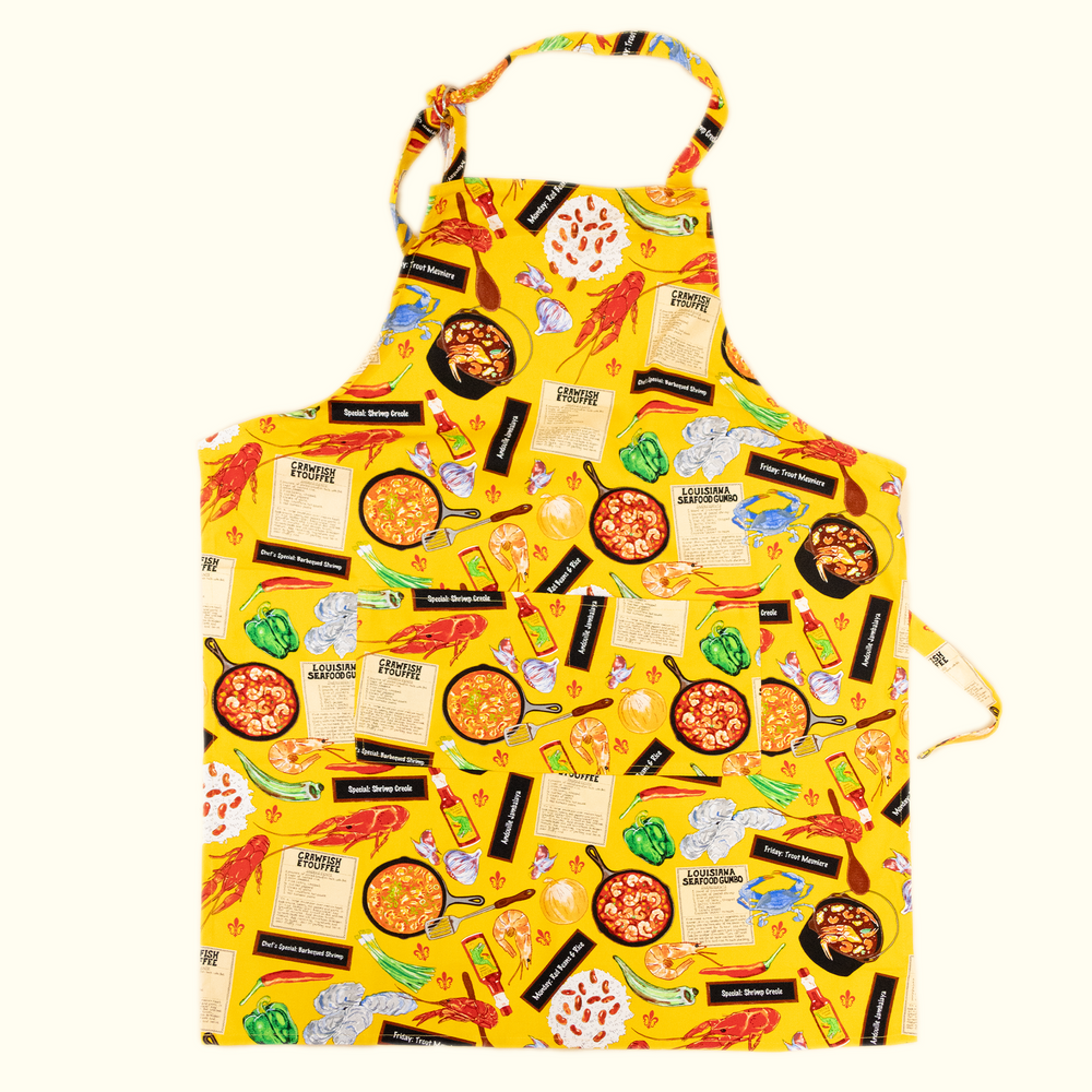 Cajun Creole Louisiana Food Apron | Aunt Sally's Pralines