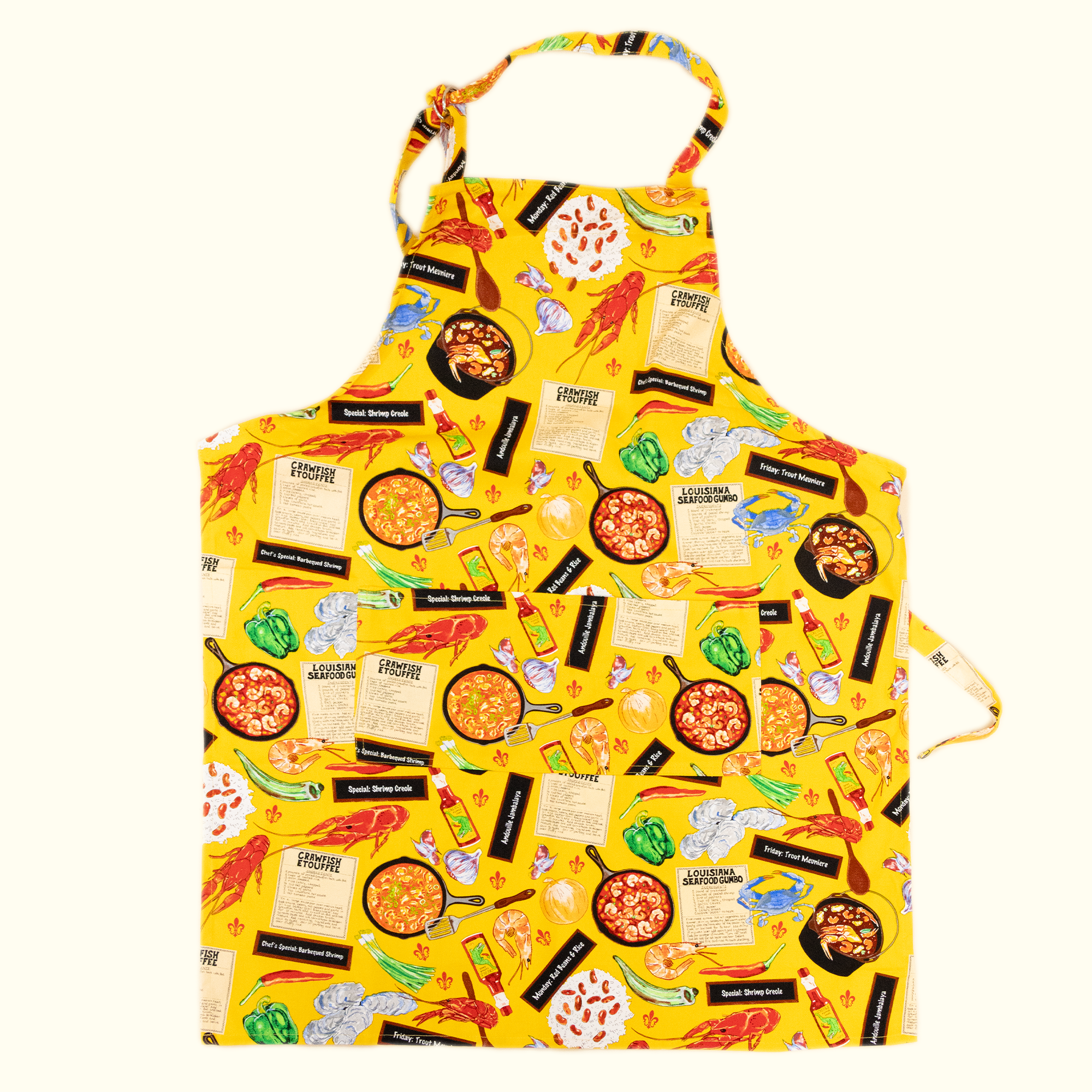 Cajun Creole Louisiana Food Apron - Aunt Sally’s Pralines