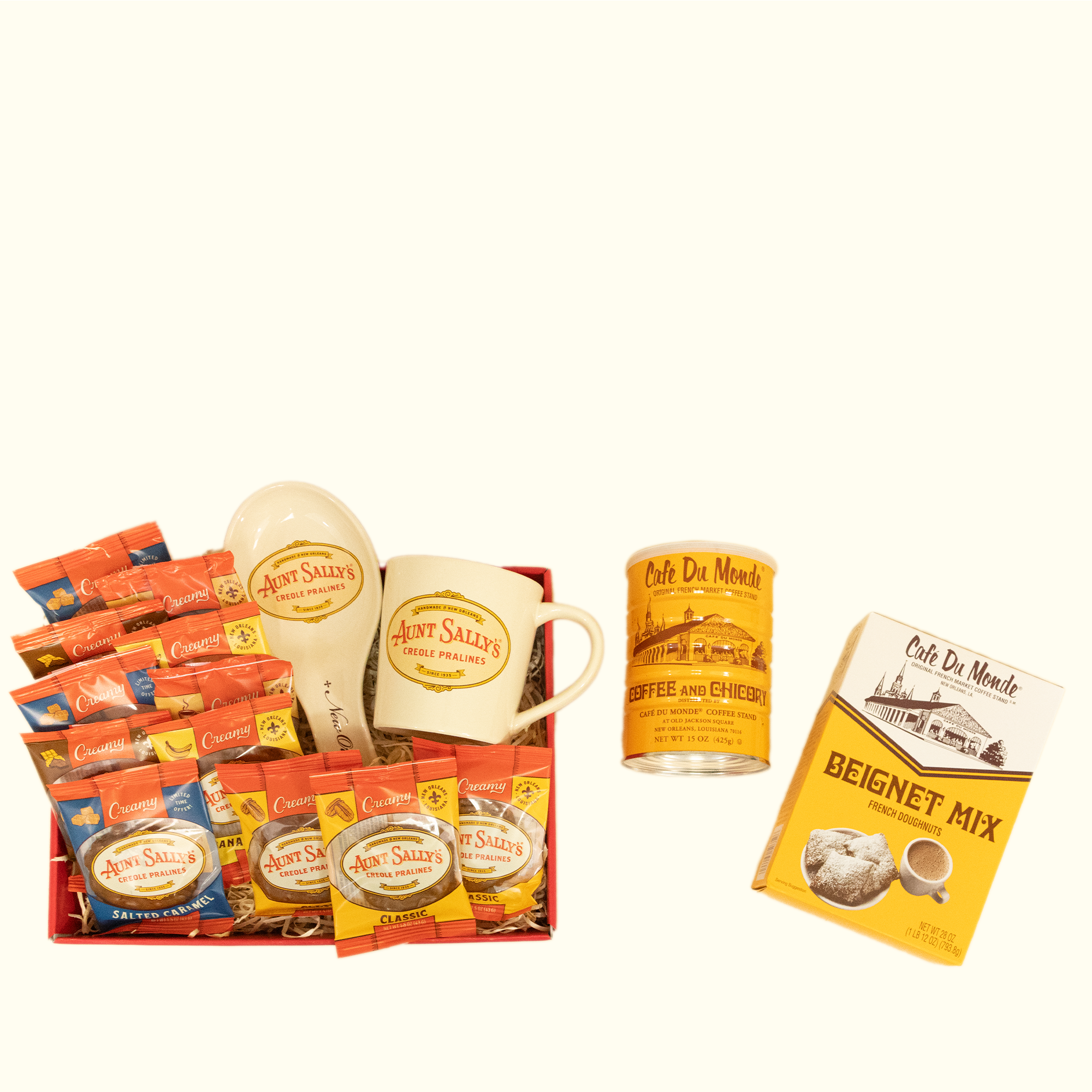 Cousin Du Bois Gift Basket Aunt Sally’s Pralines