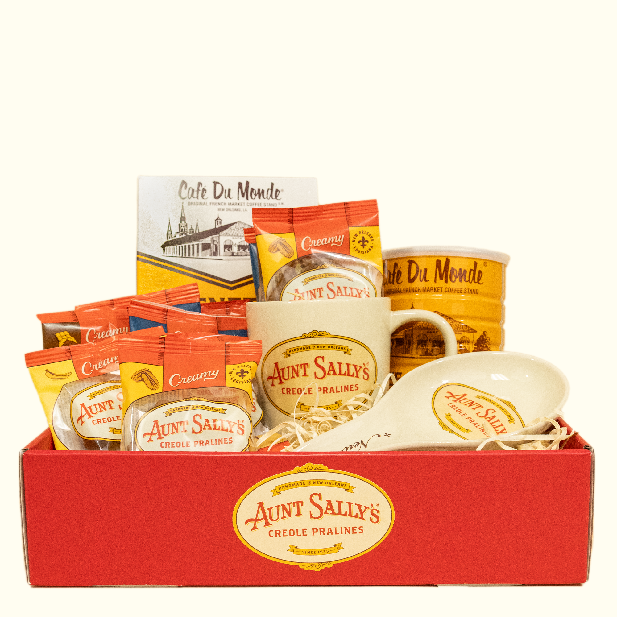 Cousin Du Bois Gift Basket Aunt Sally’s Pralines