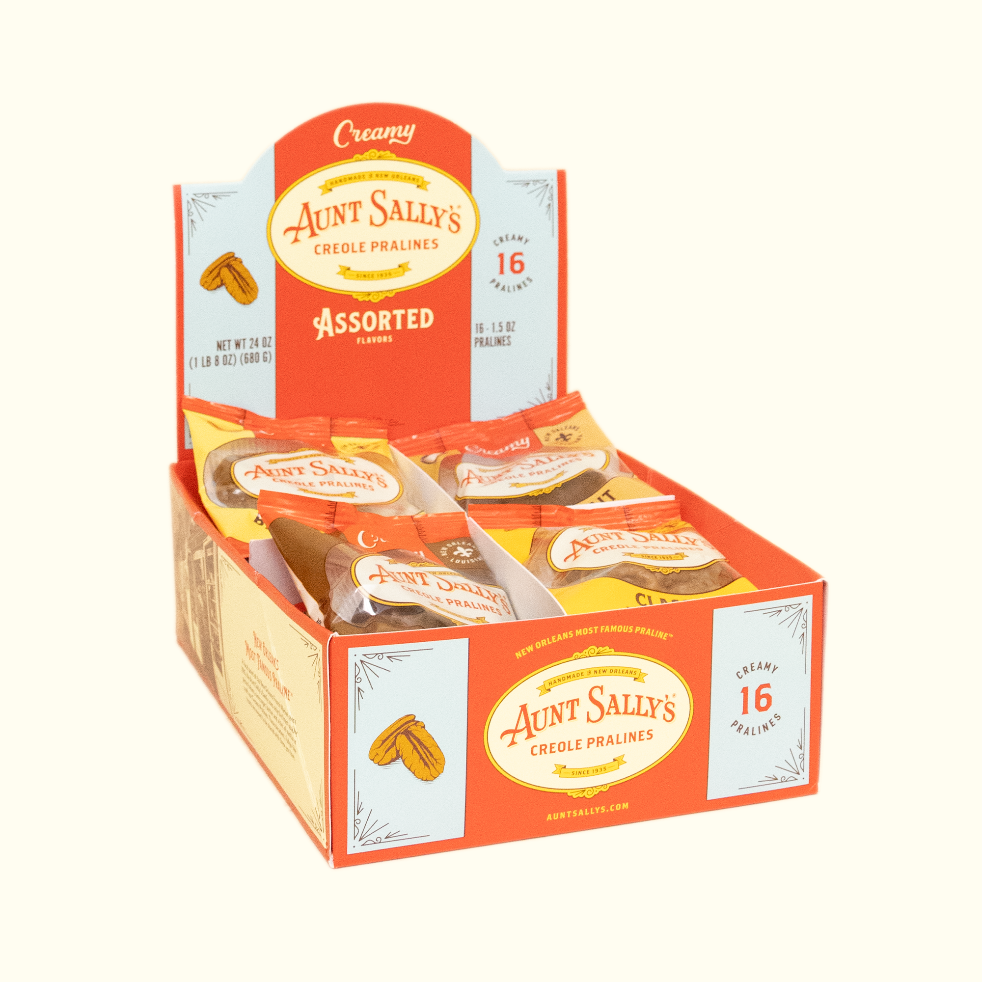 Creamy Assorted Pralines - Aunt Sally’s Pralines