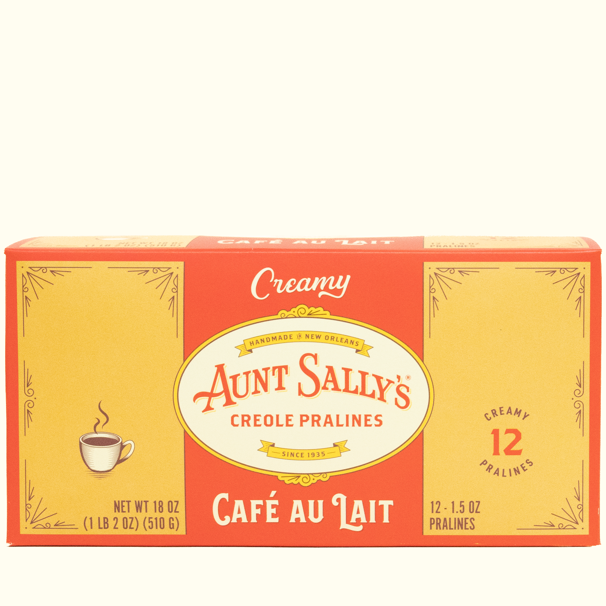 Creamy Café au Lait Pralines - Aunt Sally’s Pralines