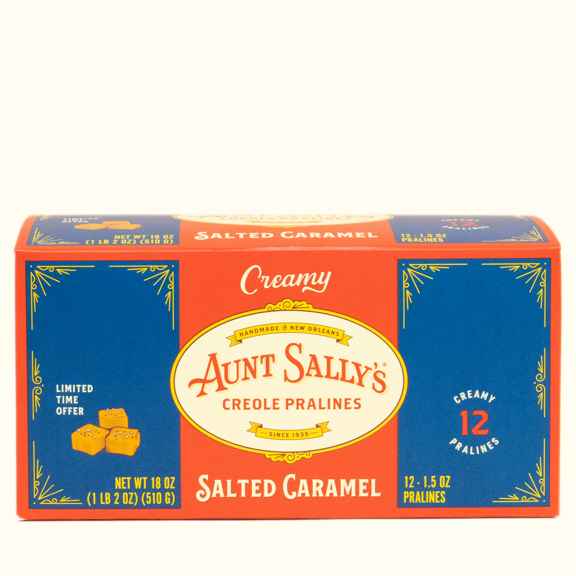 Creamy Salted Caramel Pralines - Aunt Sally’s Pralines