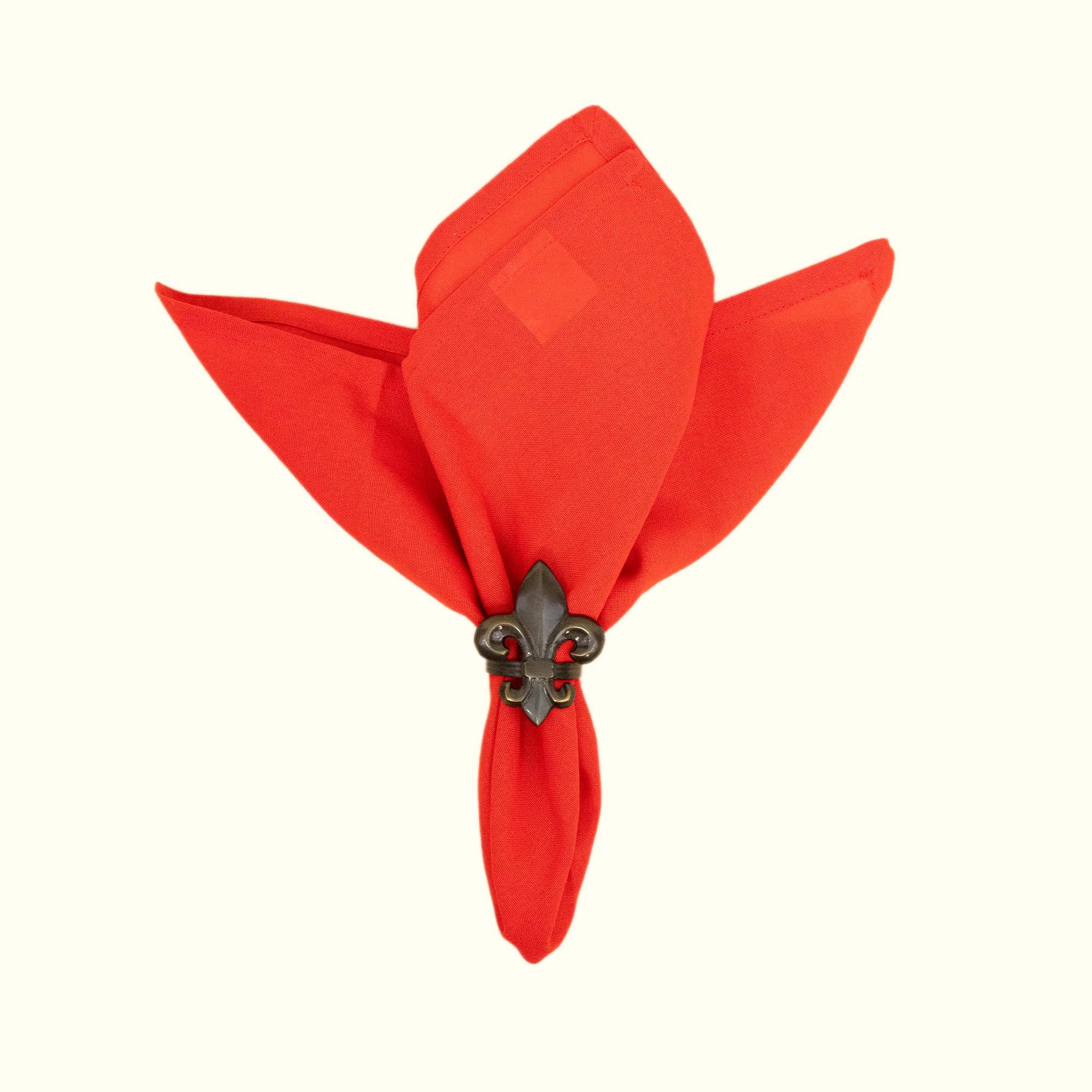 Fleur de Lis Napkin Rings - Aunt Sally’s Pralines