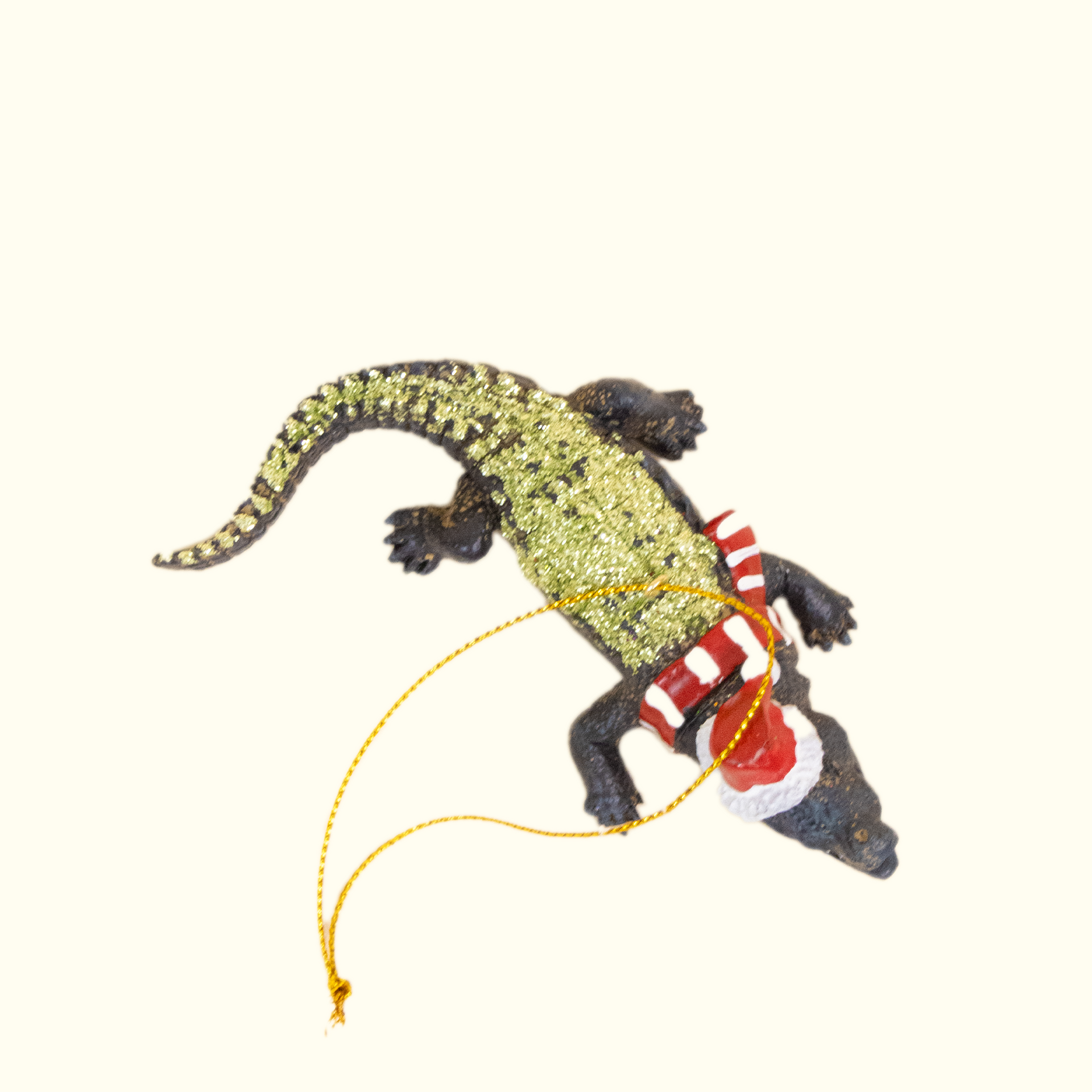 Glitter Gator Ornament