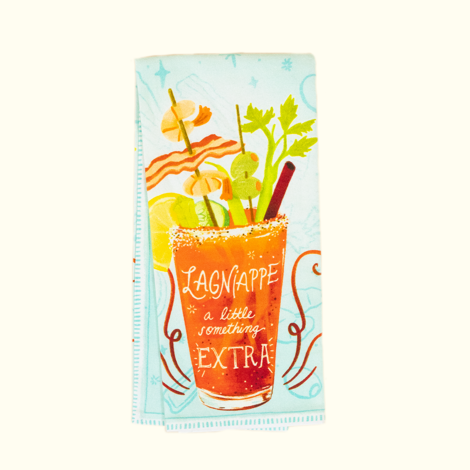 Lagniappe Bloody Mary Kitchen Towel