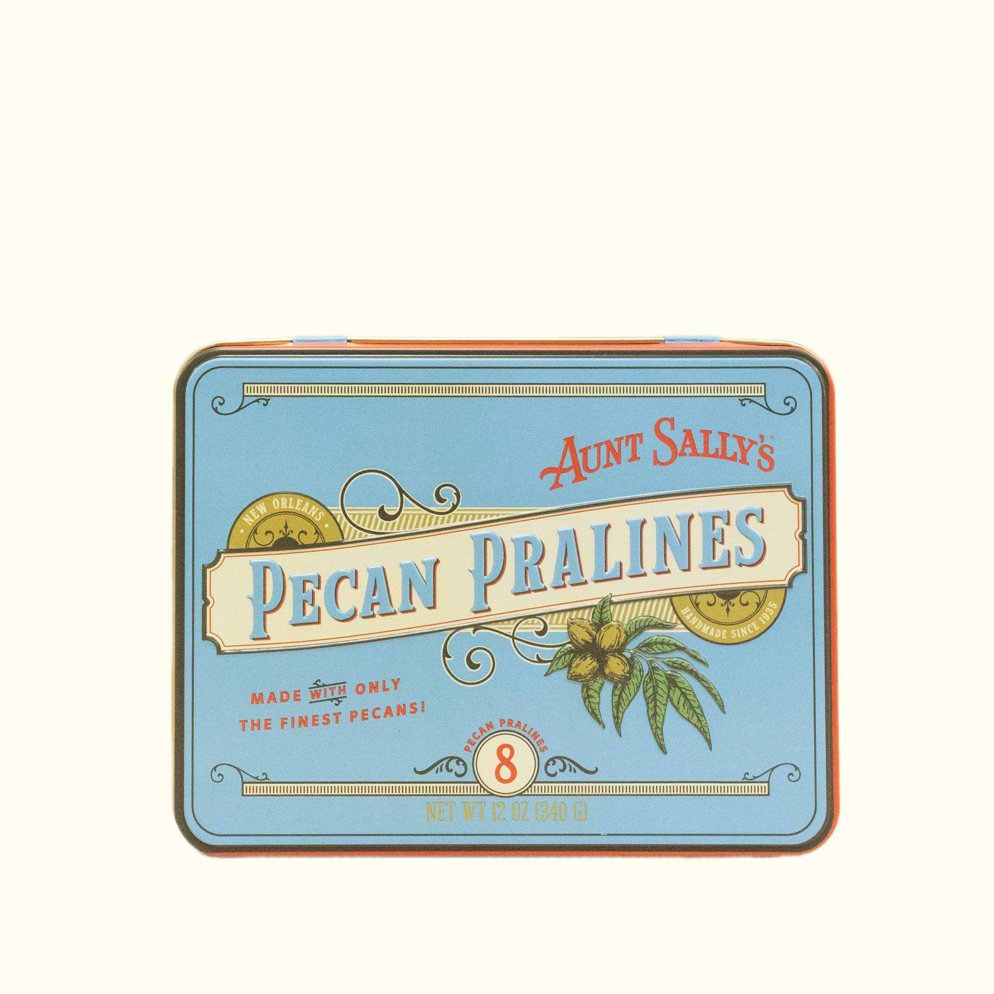Pecan Pralines 8 Count Tin - Aunt Sally’s Pralines