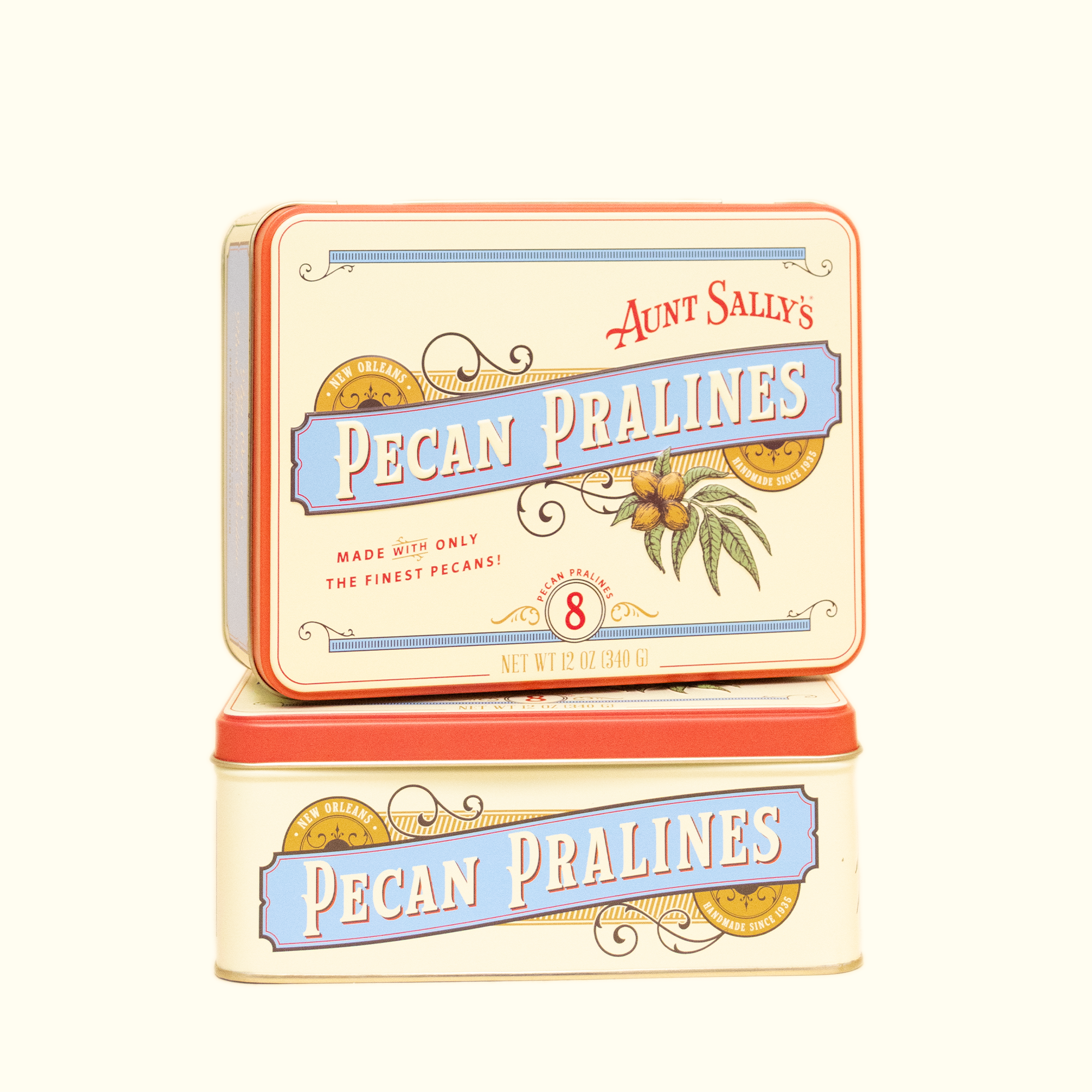 Pecan Pralines Tin - Aunt Sally’s Pralines