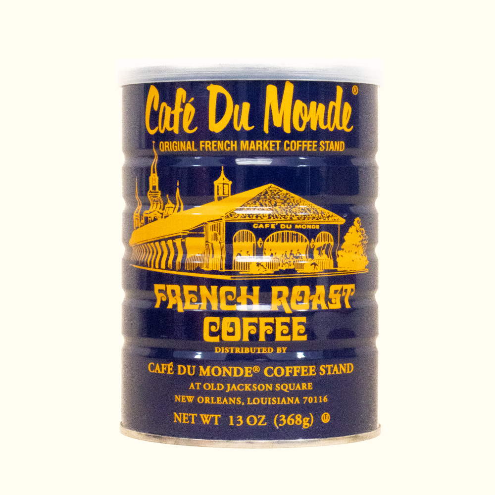 Cafe Du Monde French Roast Coffee Tin - Aunt Sally’s Pralines