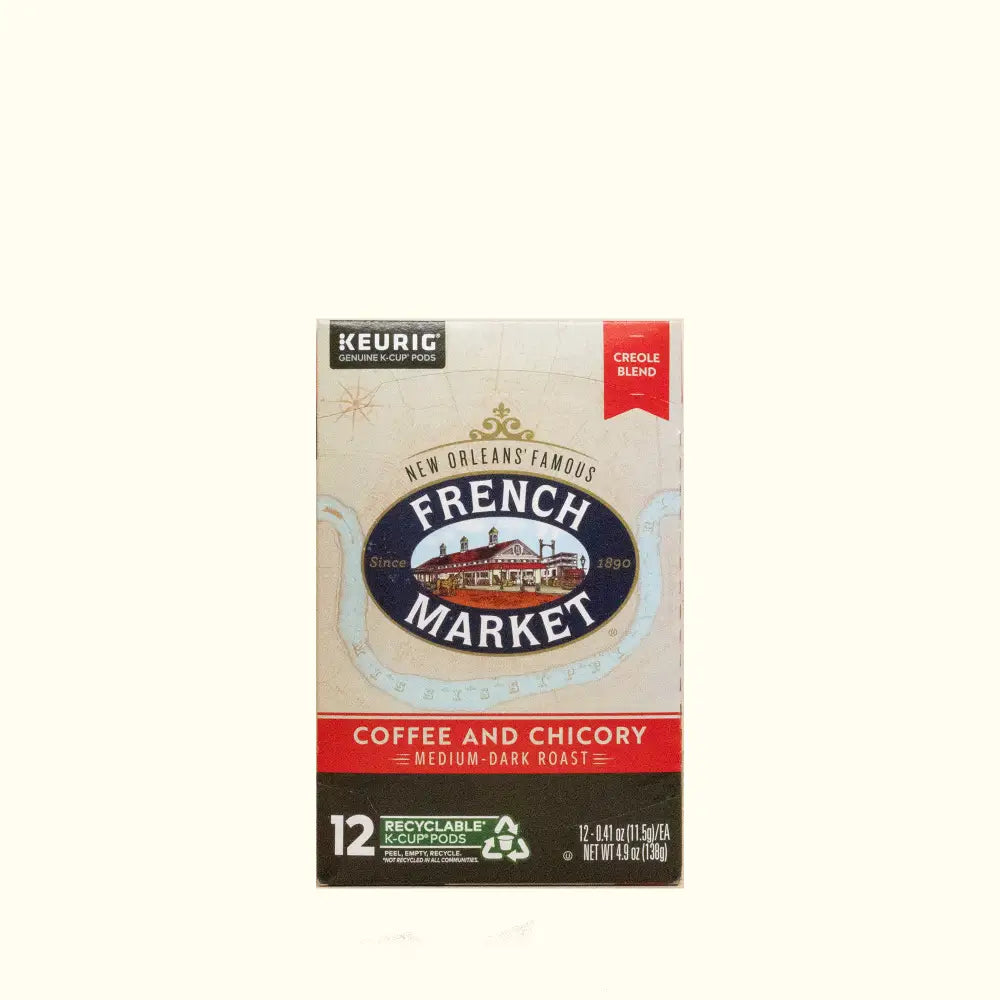 French Market Coffee K Cups - Jazz Brunch Blend - Aunt Sally’s Pralines