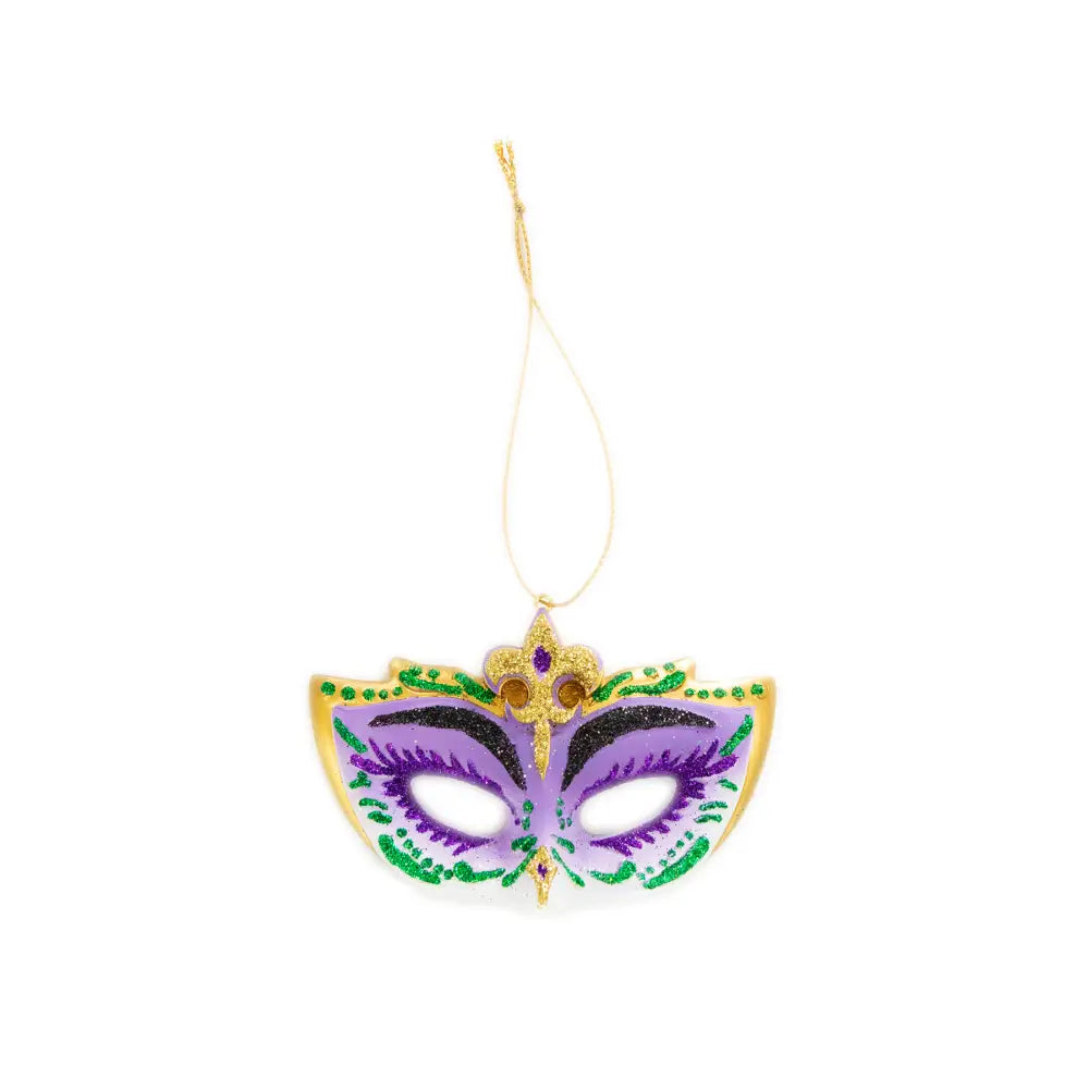 Mardi Gras Mask Ornament - Aunt Sally’s Pralines