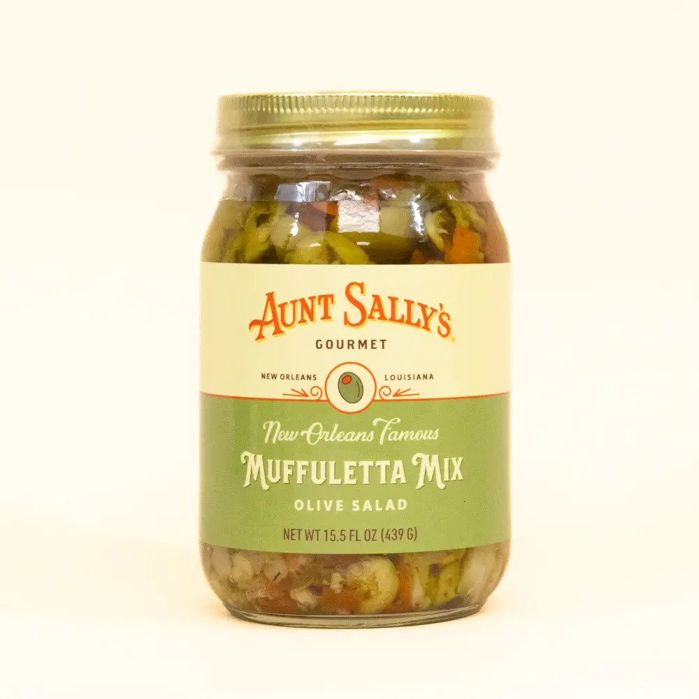 New Orleans Famous Muffuletta Olive Salad - Aunt Sally’s Pralines