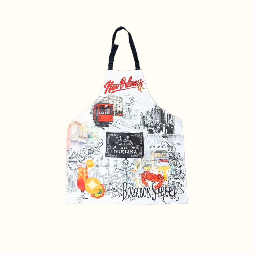New Orleans French Quarter Apron - Aunt Sally’s Pralines