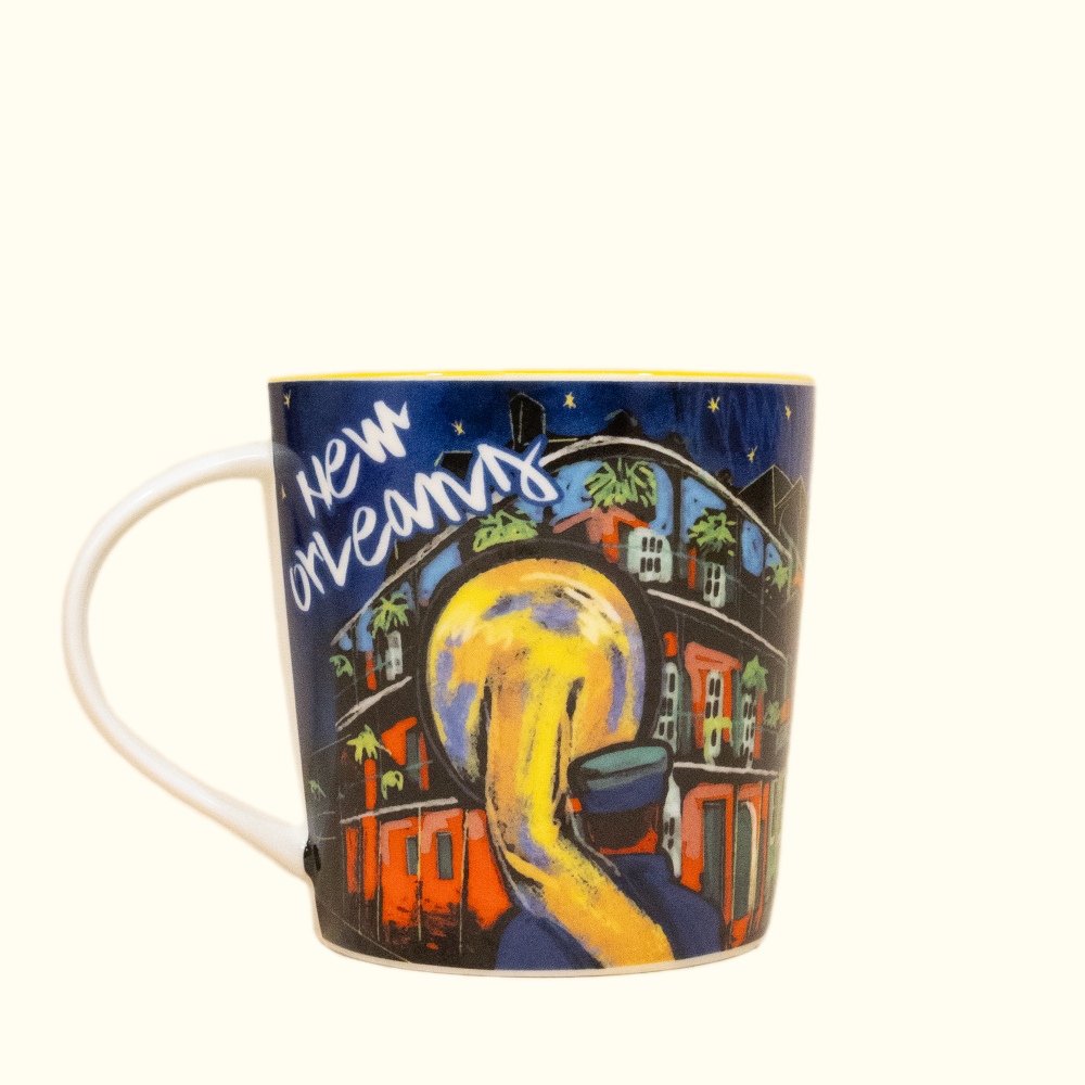 New Orleans French Quarter Sousaphone Jazz Mug - Aunt Sally’s Pralines