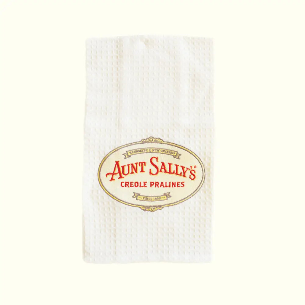 Aunt Sally’s Logo Kitchen Towels - Aunt Sally’s Pralines