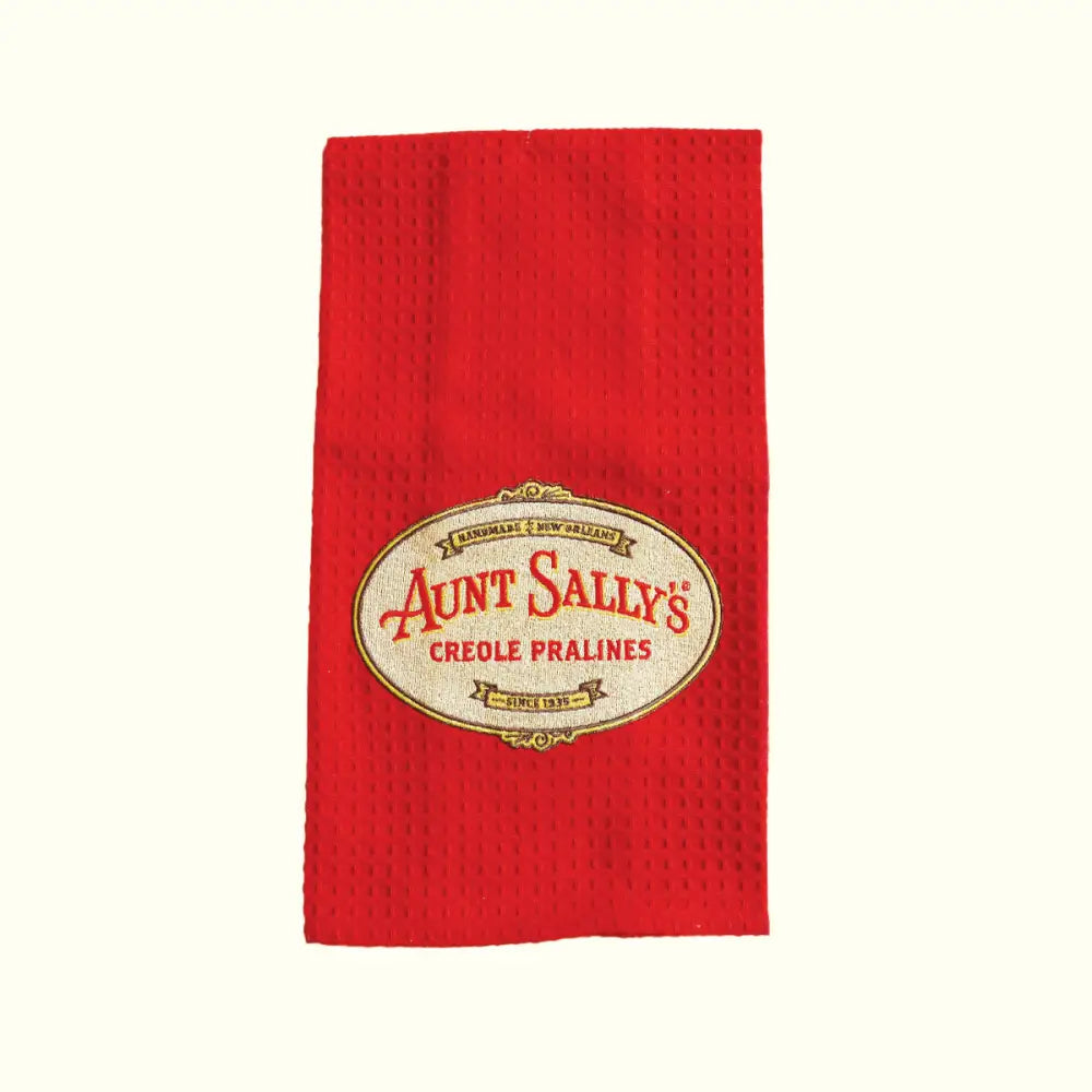 Aunt Sally’s Logo Kitchen Towels - Aunt Sally’s Pralines
