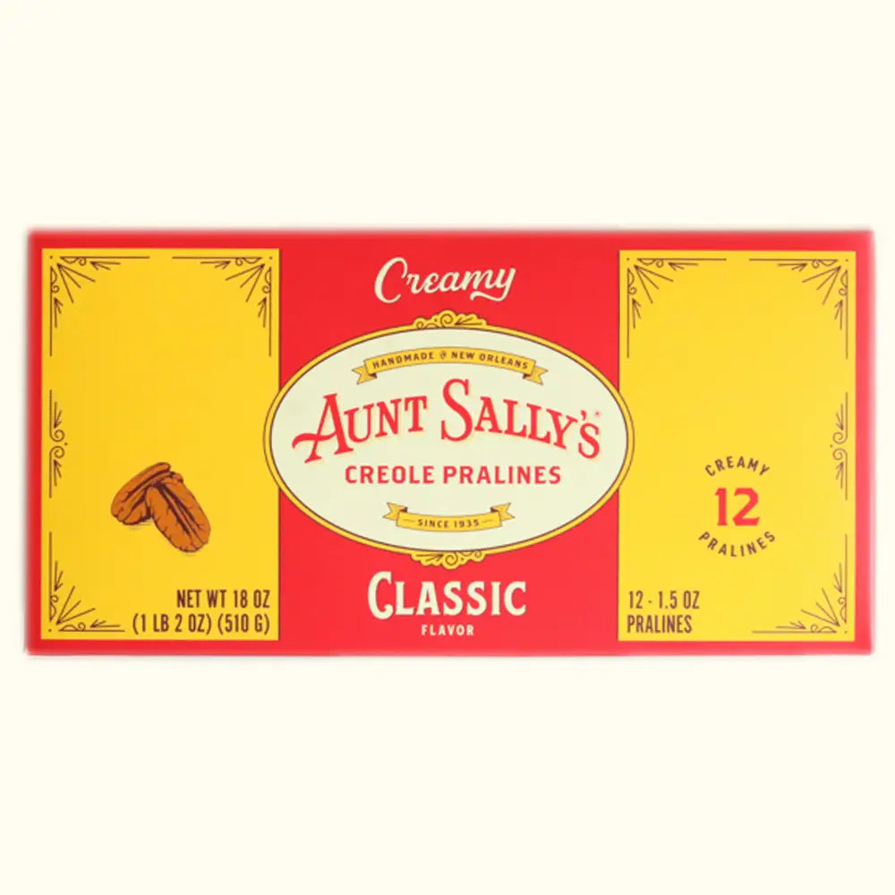 Creamy Classic Pralines - Box of 12 - Aunt Sally’s Pralines