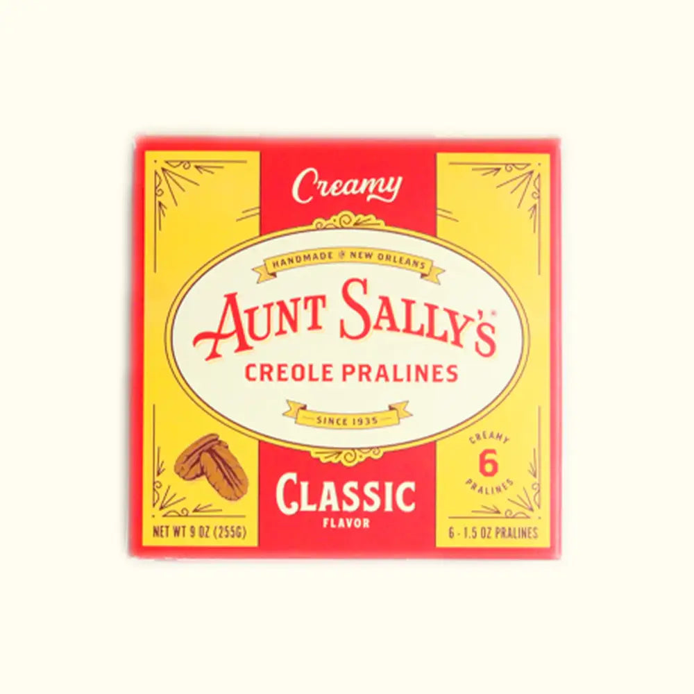 Creamy Classic Pralines - Box of 6 Aunt Sally’s