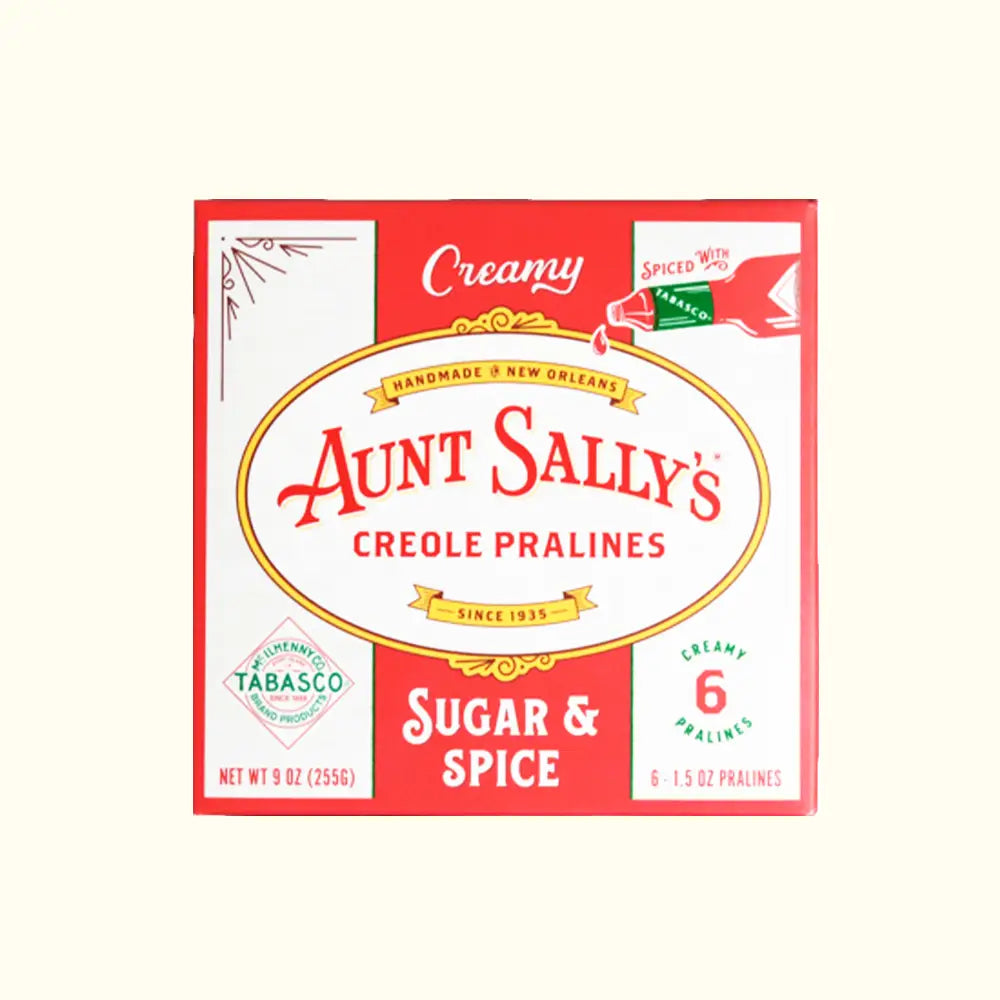 Creamy Sugar & Spice Pralines - Box of 6 - Aunt Sally’s Pralines